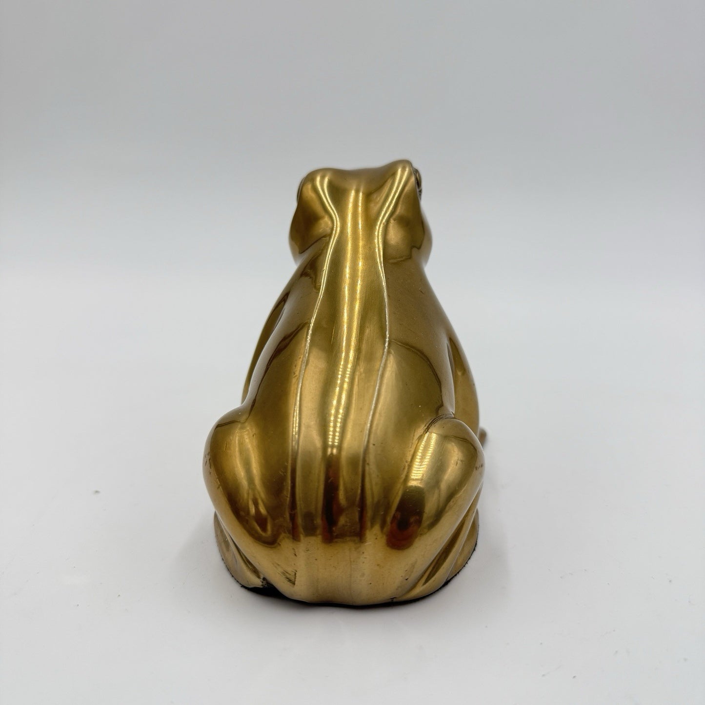 West Elm Brass Frog Figurine Home Decor Collection 3”x4” Decorative India