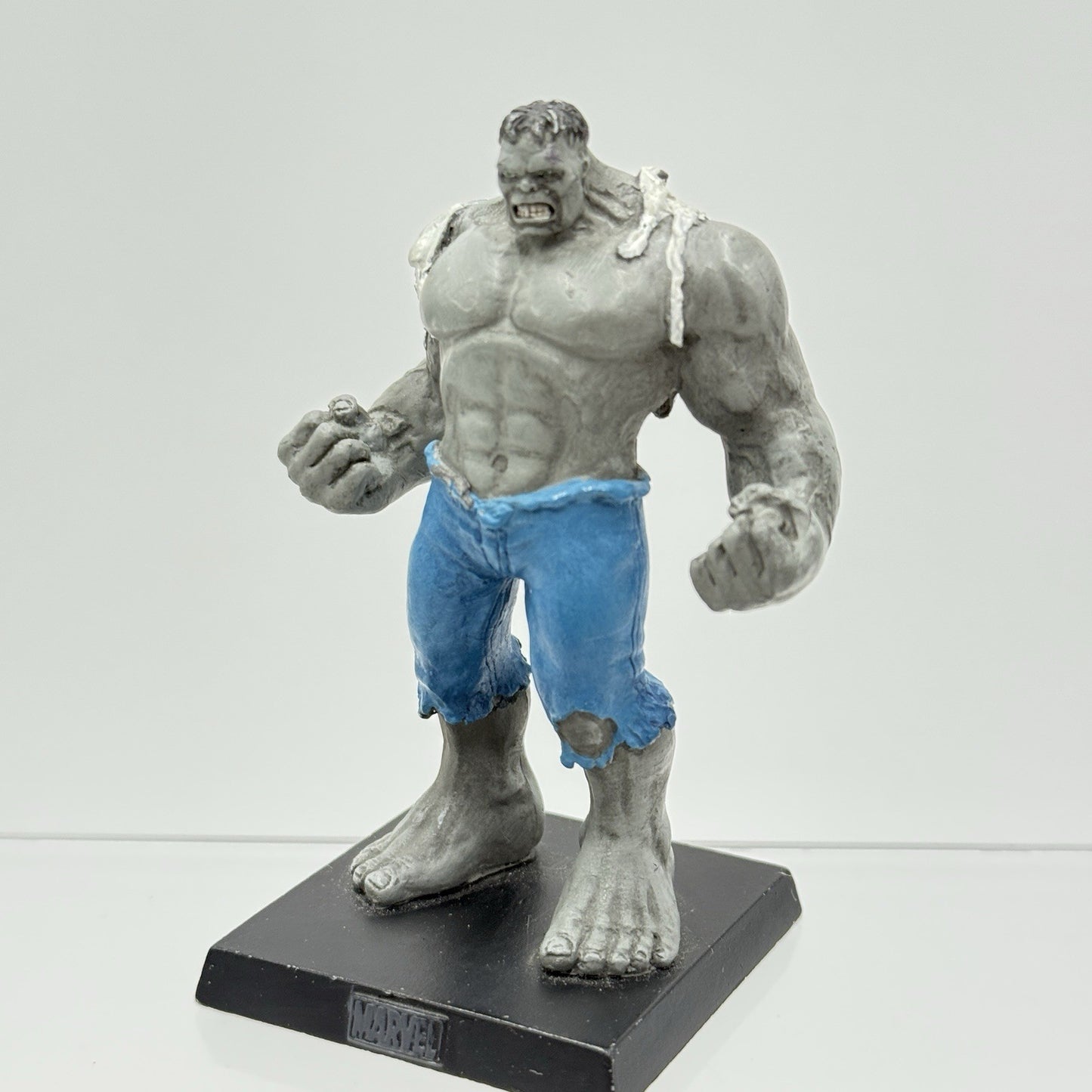 TM &2007 Marvel The Hulk 4”Grey Variant Classic Figurine Diecast Metal AUM/5316