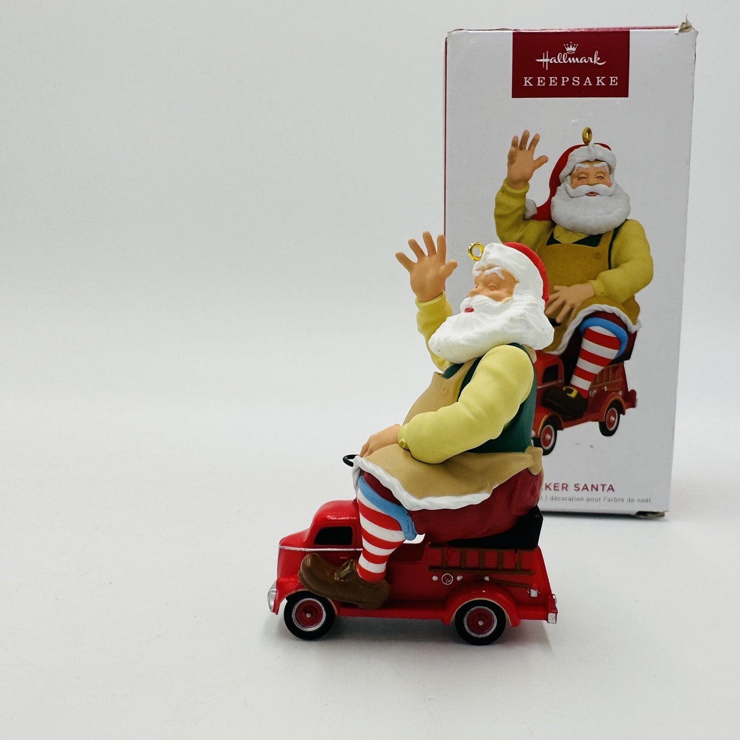 Hallmark Christmas Ornament Keepsake Toymaker Santa 23rd in Series 2022