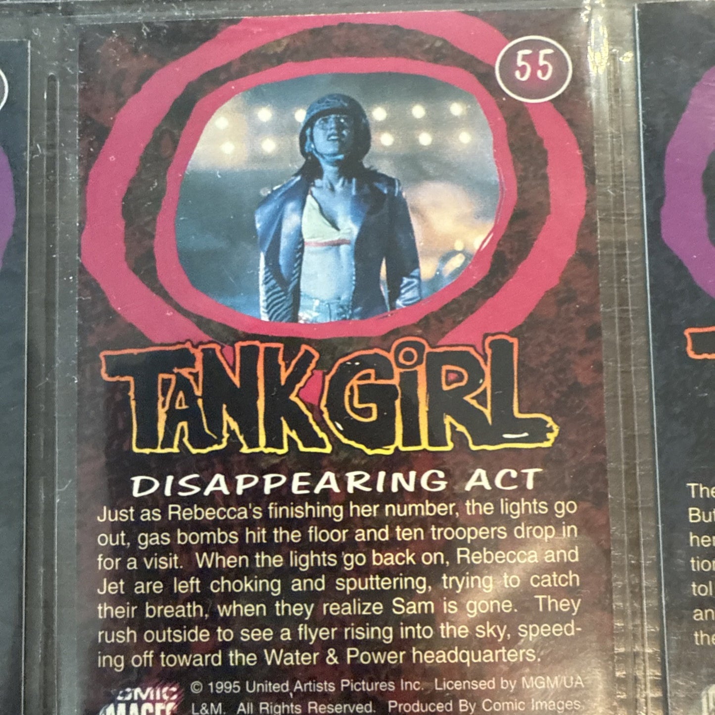 TANK GIRL 1995 Movie Trading Cards Medallion Card 0896 Set Of 10 Cards 1995