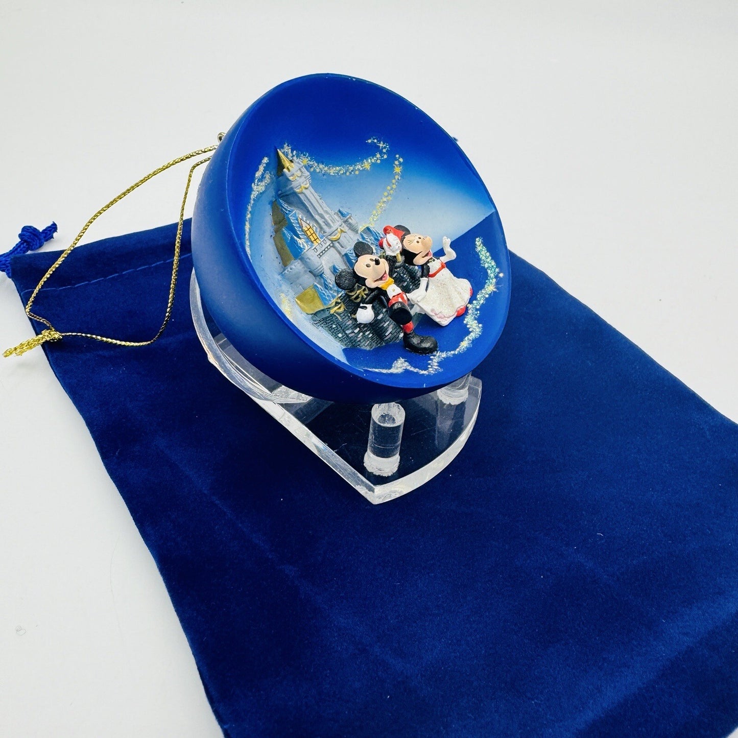Walt Disney World Happiest Celebration on Earth 50th Anniversary Ornament Rare