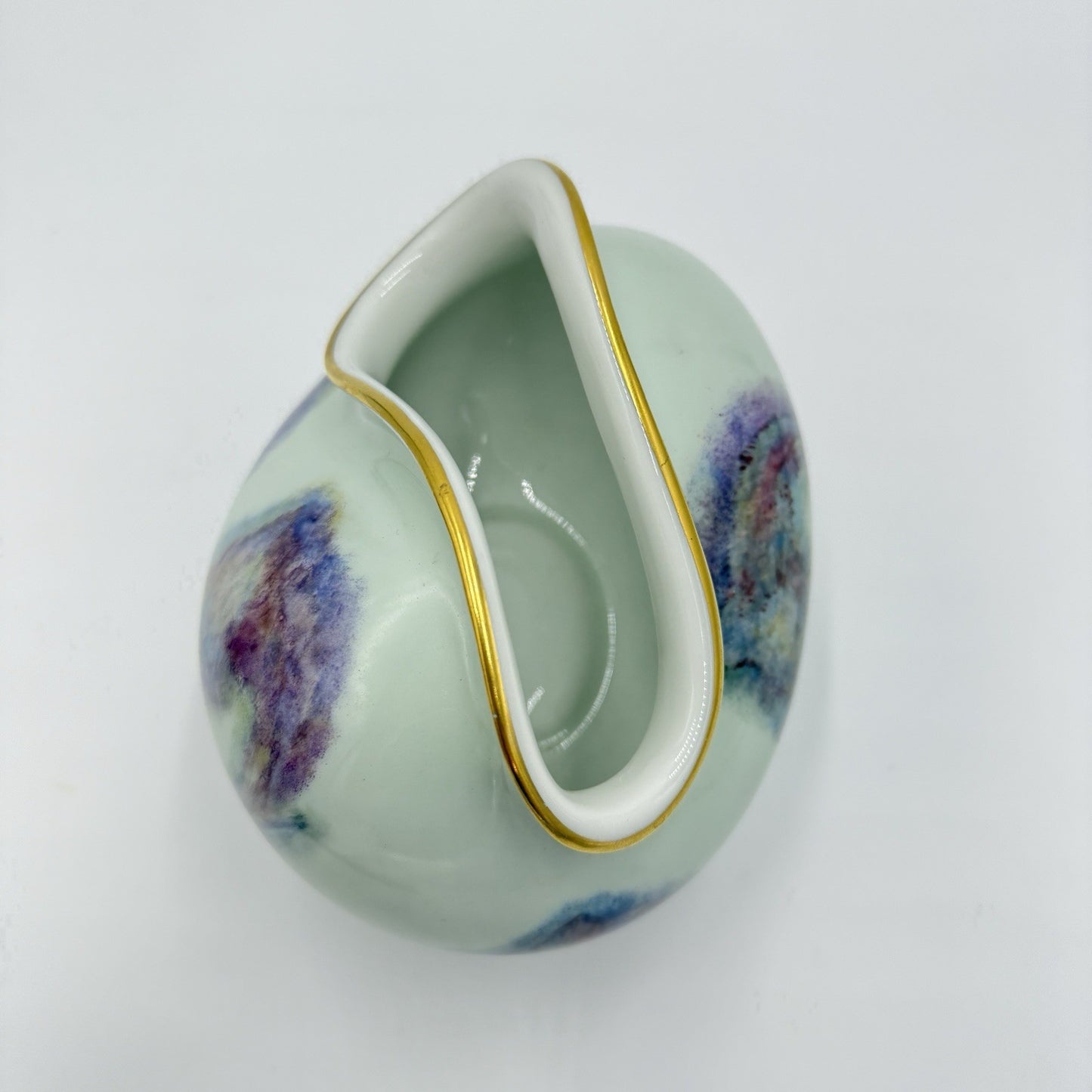 Rosenthal kunstabteilung selb Porcelain Hand Painted Porcelain Vase Abstract VTG