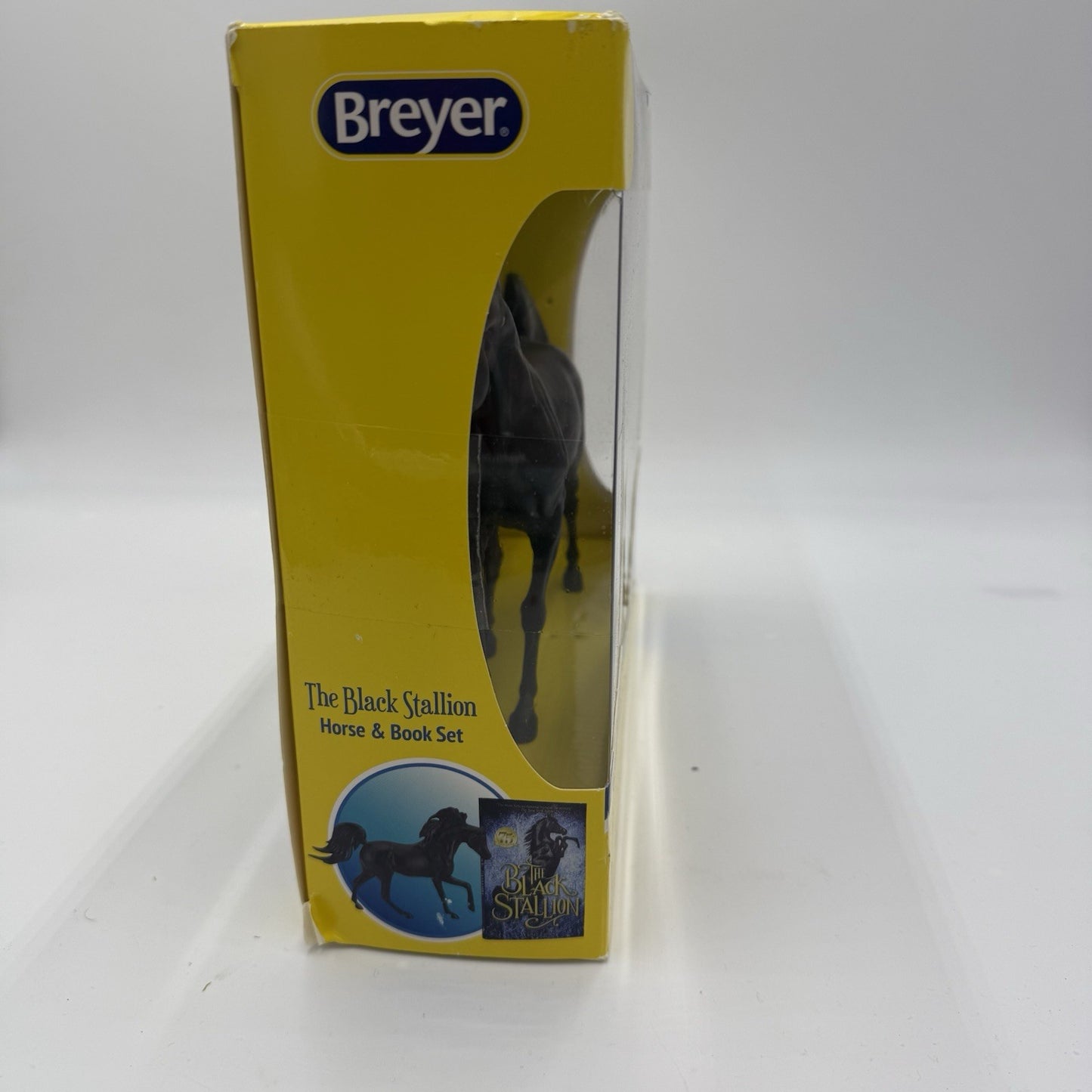 Breyer Classic The 75th Anniversary Black Stallion Horse and Book Set Scale 1:12