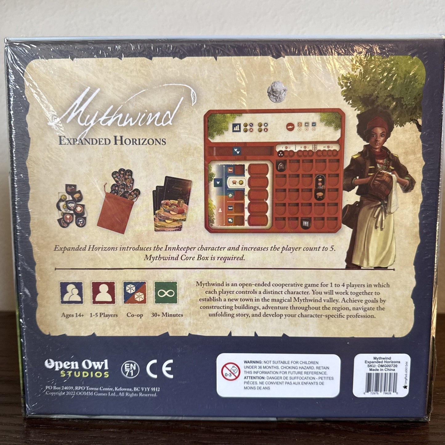 Mythwind Upgraded Crowdfunding Board Game Bundle with Expansions, Minis, & More
