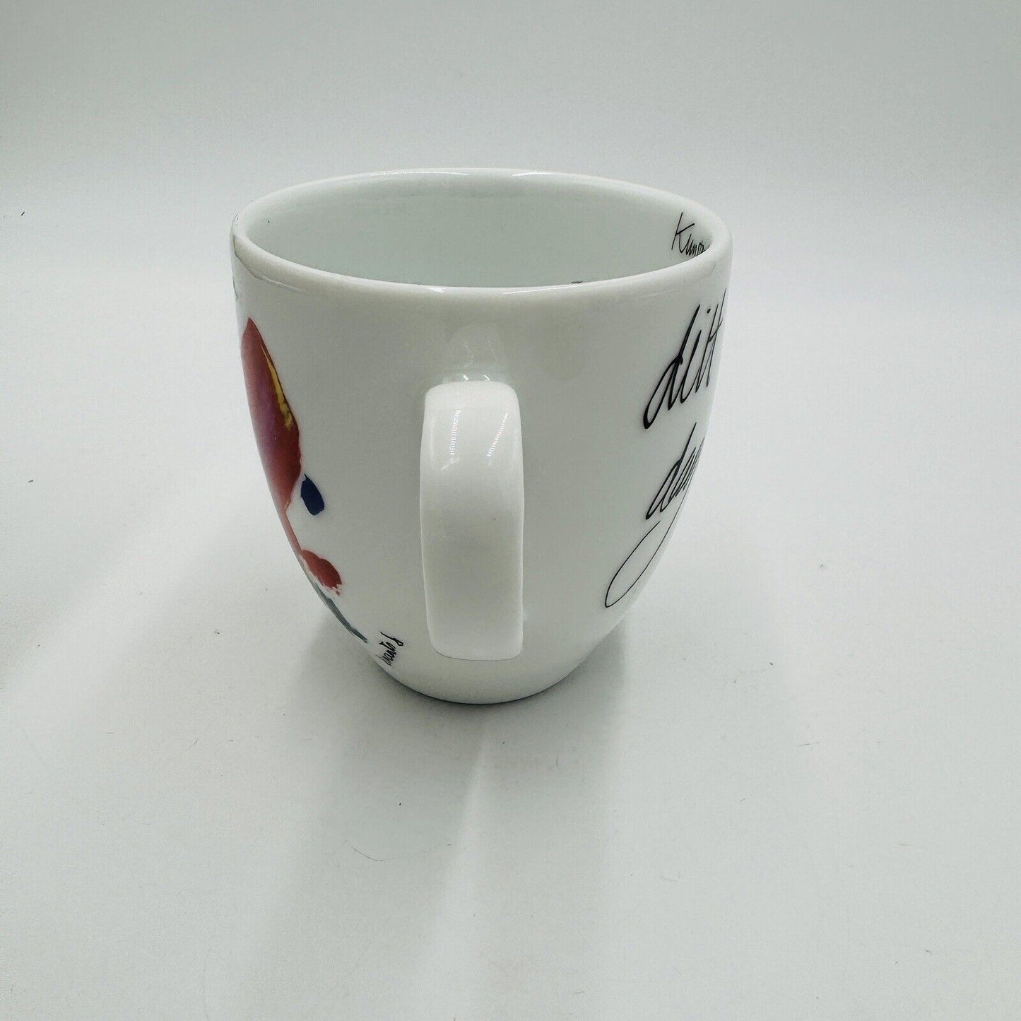 Porsgrund Porcelain Norway Colorful Painted Coffee Cup Mug Serveware