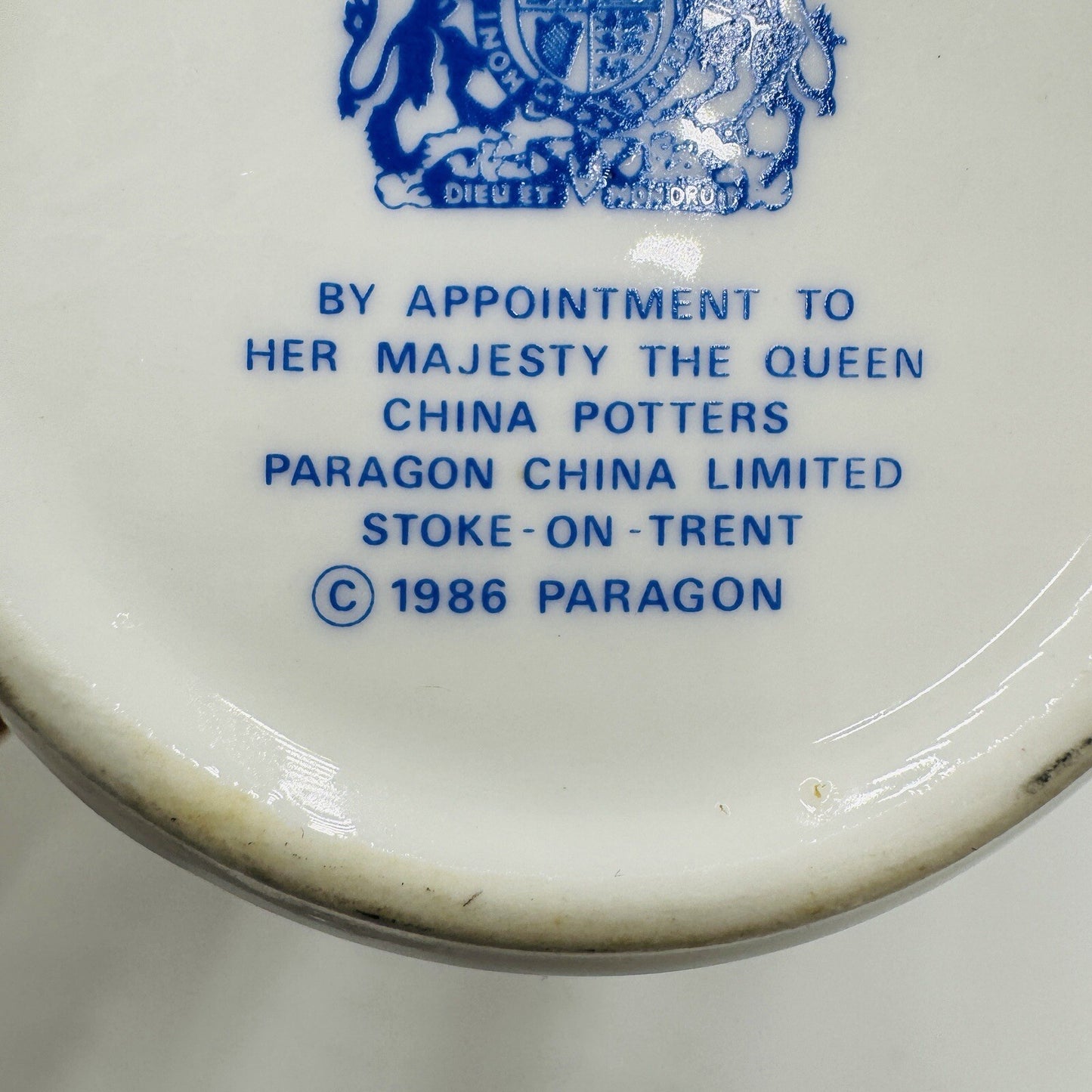Paragon Fine China England Prince Andrew & Sarah Ferguson Double Handle Cup