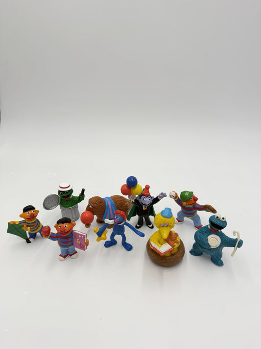 Vintage 1970’ Sesame Street PVC Applause Toys Figurines Set