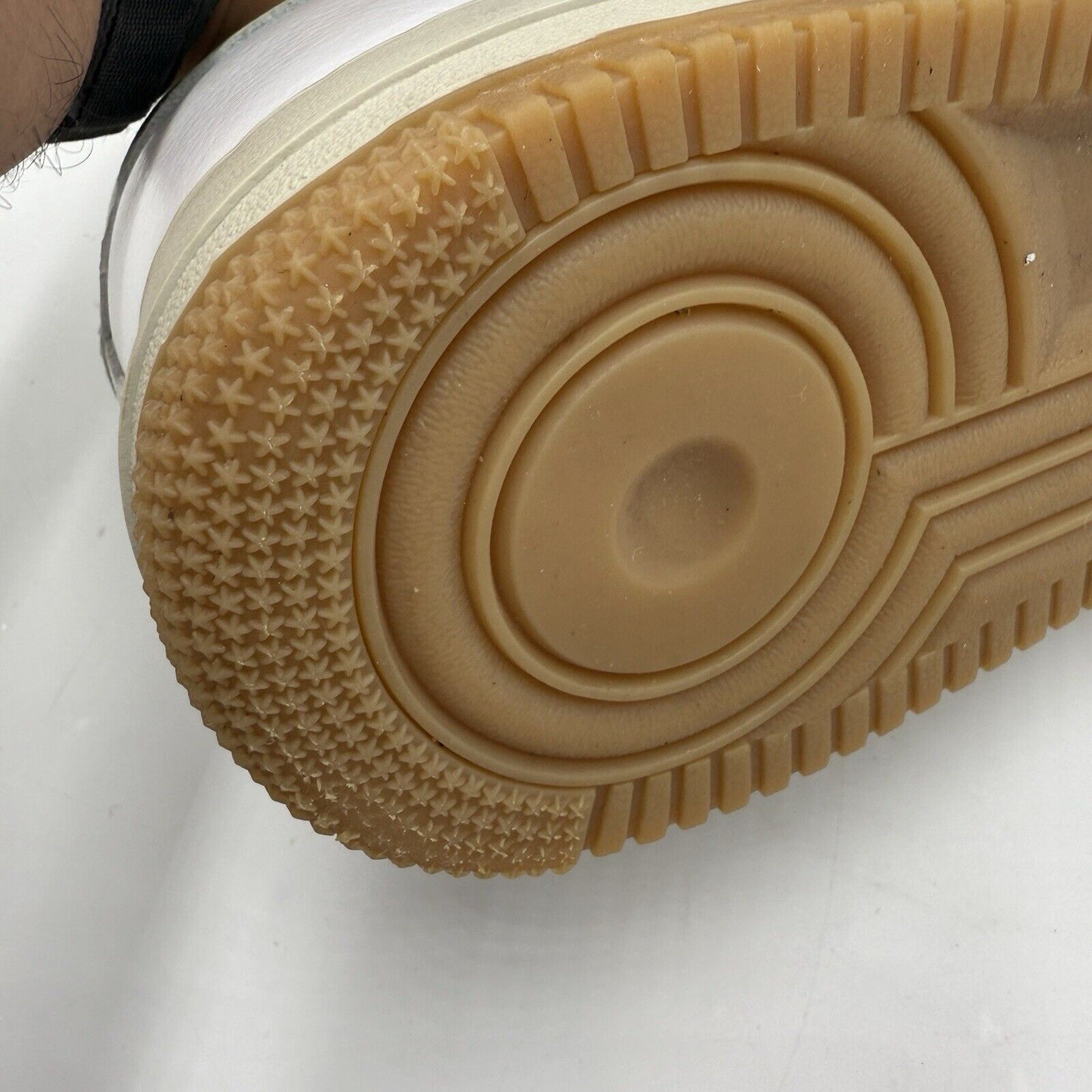NIKE BY YOU AIR FORCE 1 LOW DV 3892-900 WHITE GUM Men SZ US 12.5