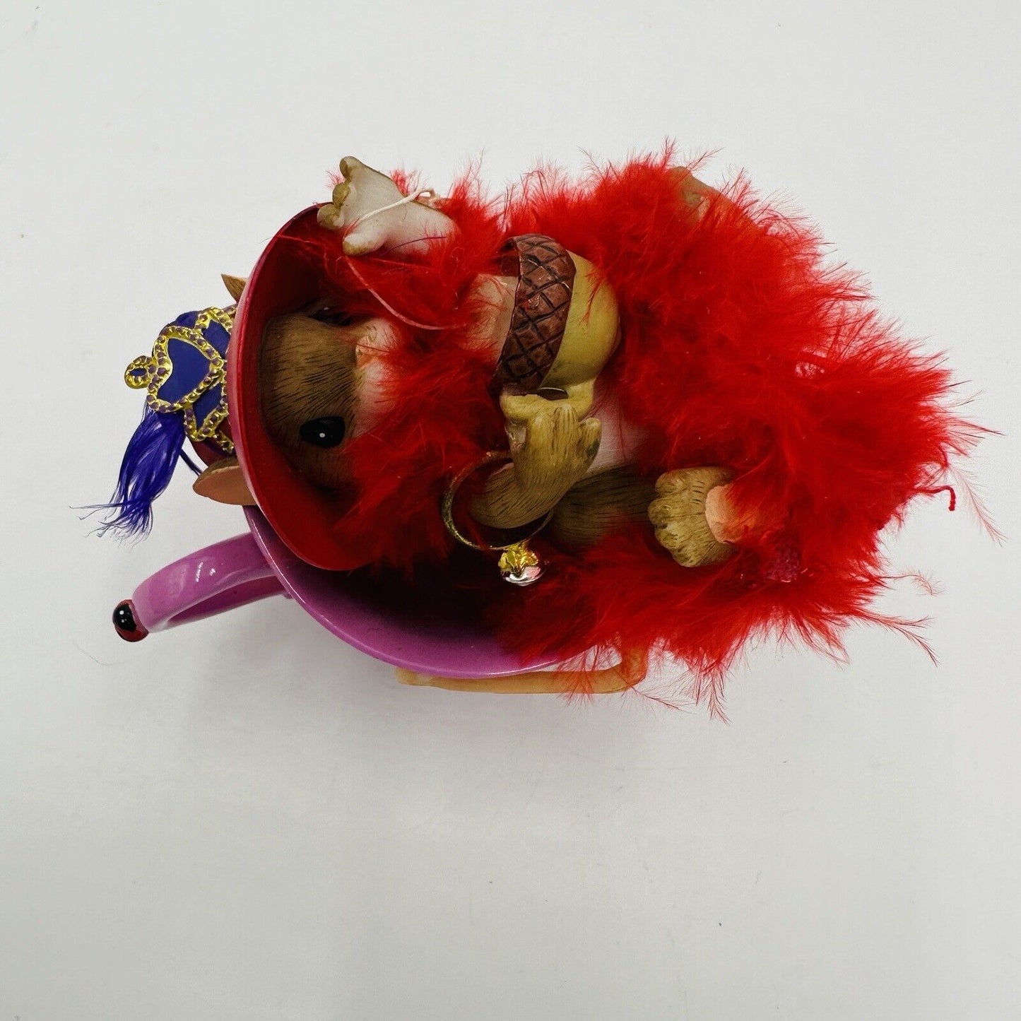 Charming Tails Figurine You're Pref-Tea Sweet Pink Teacup 2006 Home Decor Mice