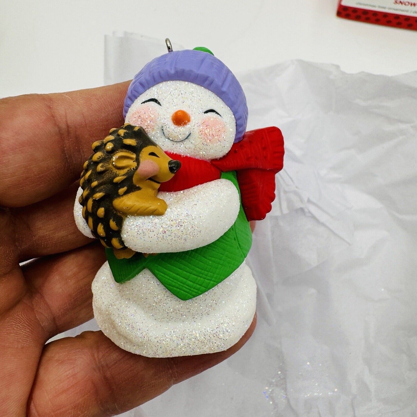 Hallmark Keepsake Ornaments Set 4 Snow Buddies Christmas 2013 2015 2016 2006