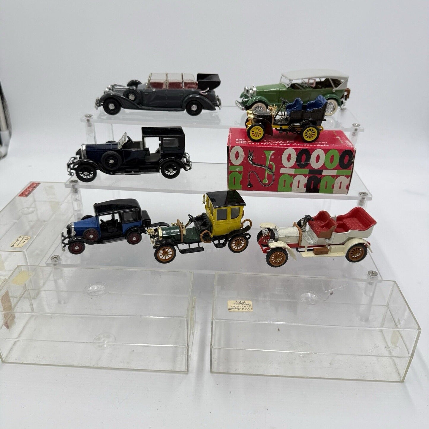 Rio Italy 1/43 lot 7 Diecast Cars Mercedes Fiat Bugatti Balilla Bianchi Lincoln