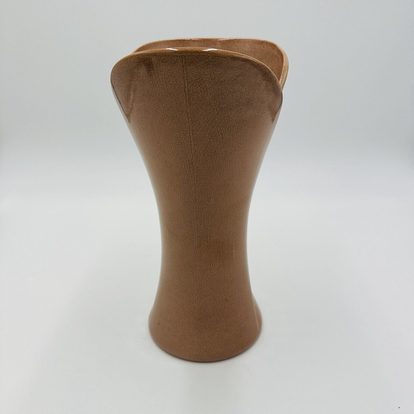 Red Wing Vase Pottery Tan Brown 10 1/2" USA 1625 Large Decor Vintage MCM
