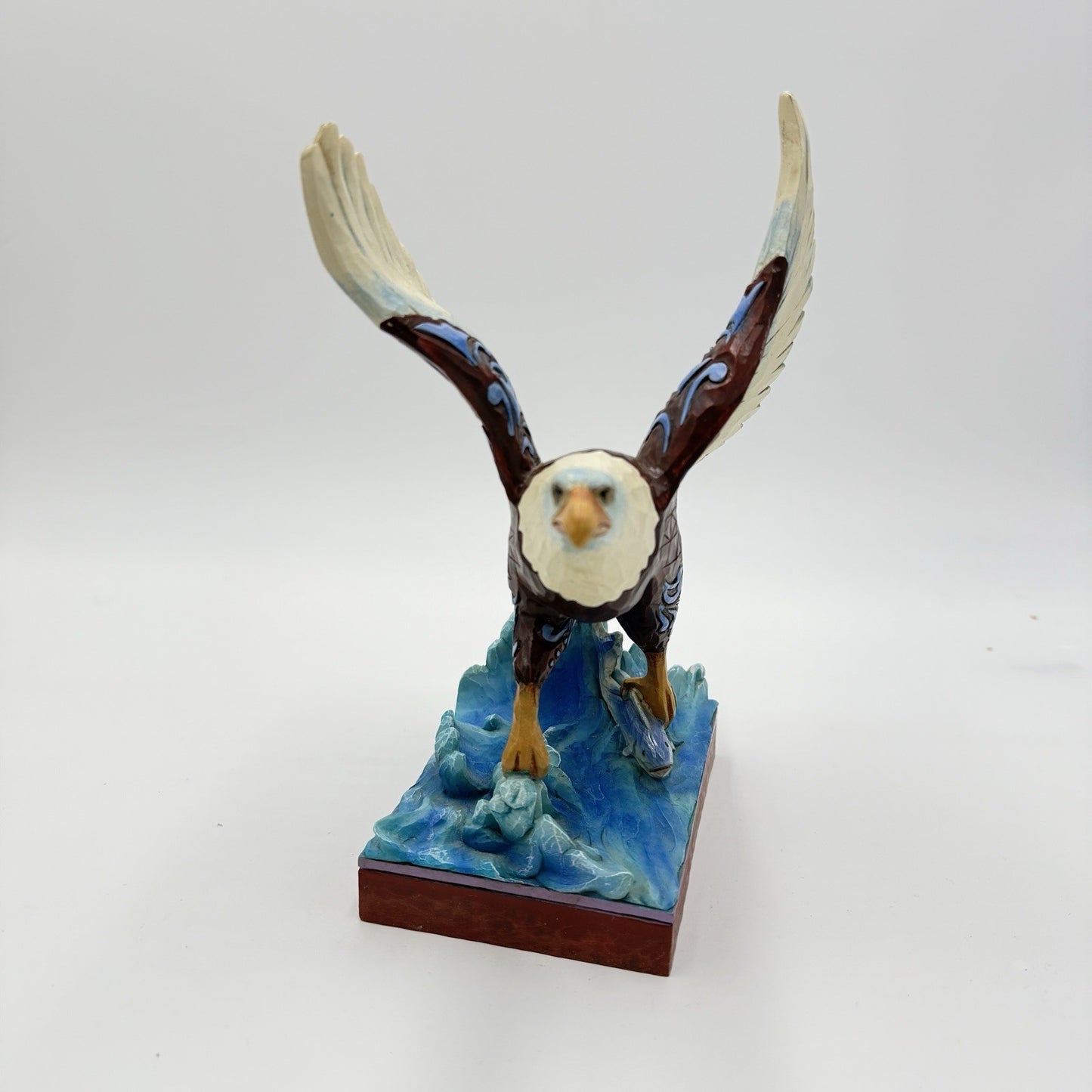 Jim Shore Heartwood Creek Bald Eagle Figurine 9” You Have The Strength To Soar