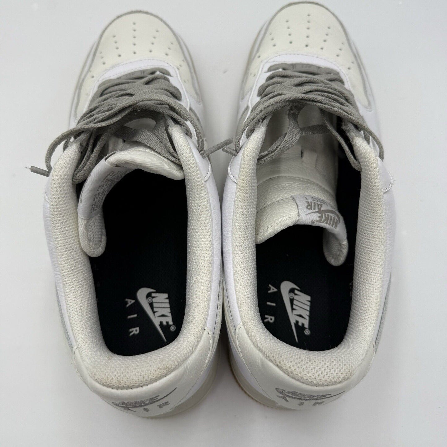 NIKE BY YOU AIR FORCE 1 LOW DV 3892-900 WHITE GUM Men SZ US 12.5