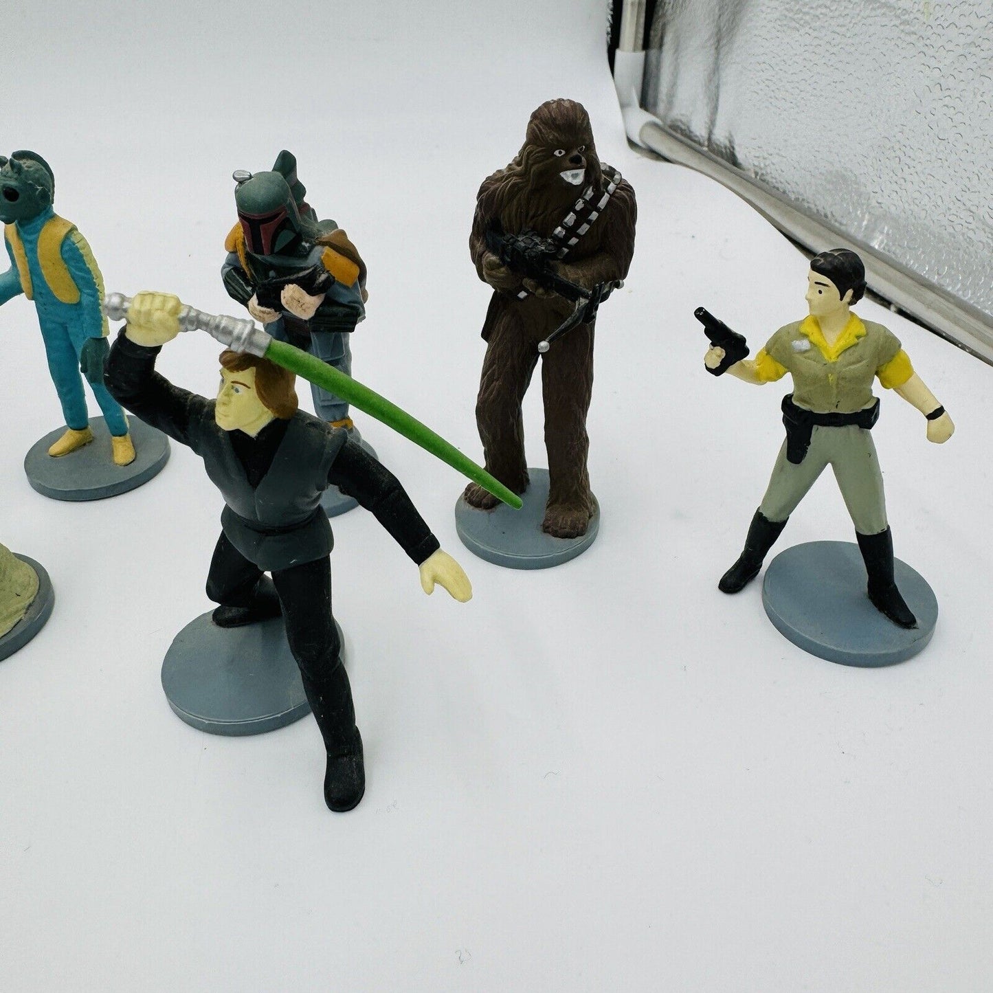 Vintage Applause Star Wars Figurines with Stand 1999 Lot 22 Pieces