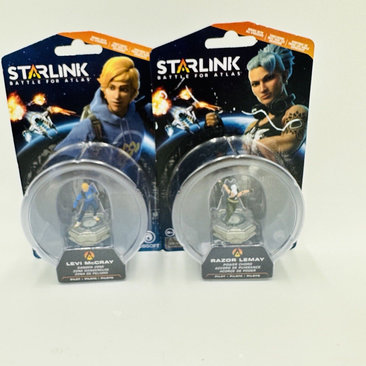 Starlink Battle For Atlas Action Figurine Levi McGray & Razor Lemay Ubisoft 2018