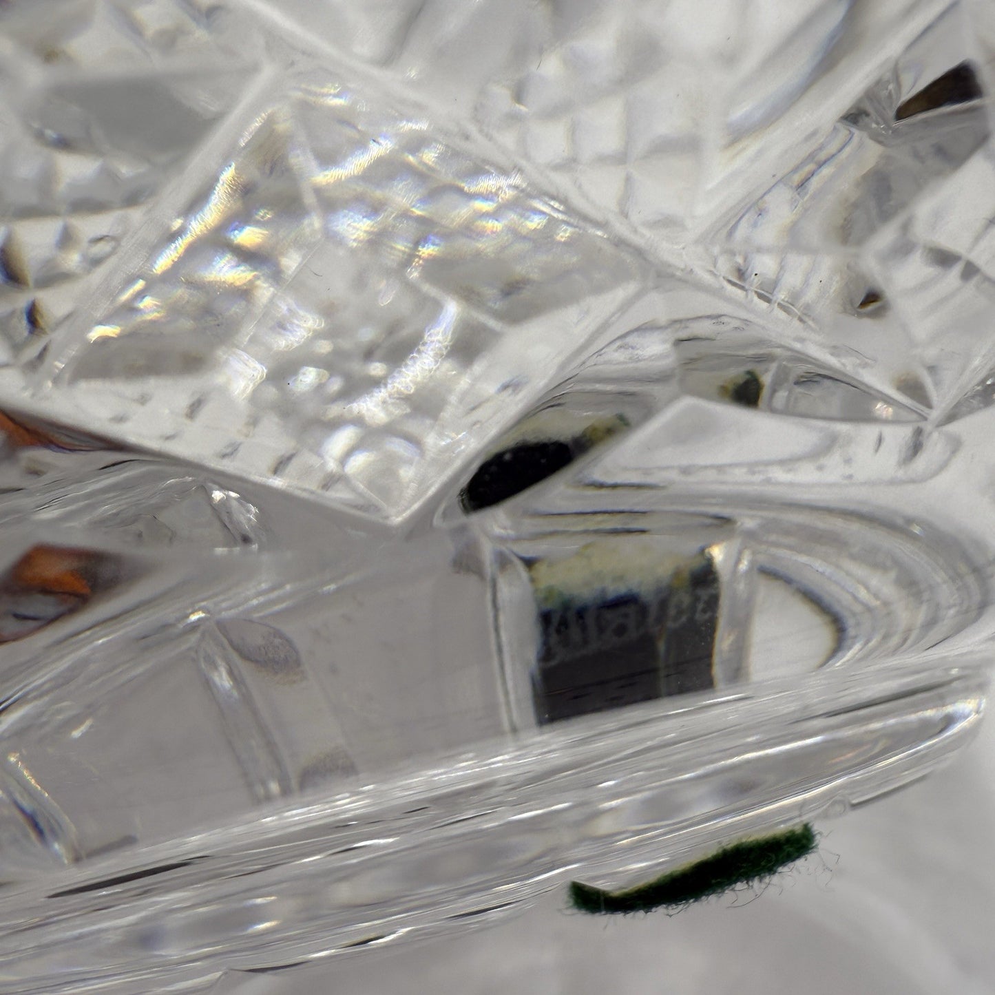Waterford Crystal Large CORSET Bouquet Vase 9" Adare Alana Crisross Centerpiece