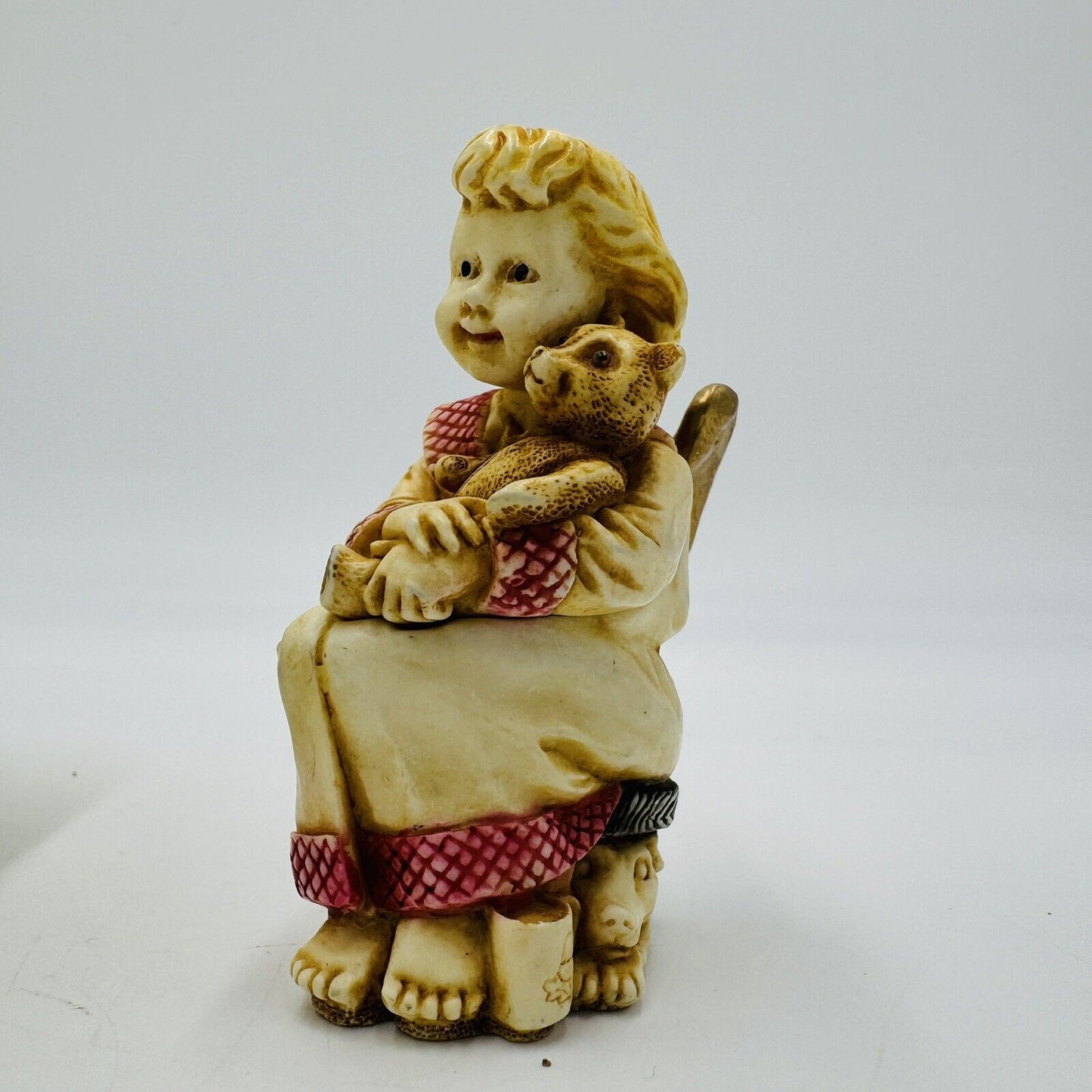 Harmony kingdom Angelique joyeaux noel pastille set Trinket Box Figurine Vintage
