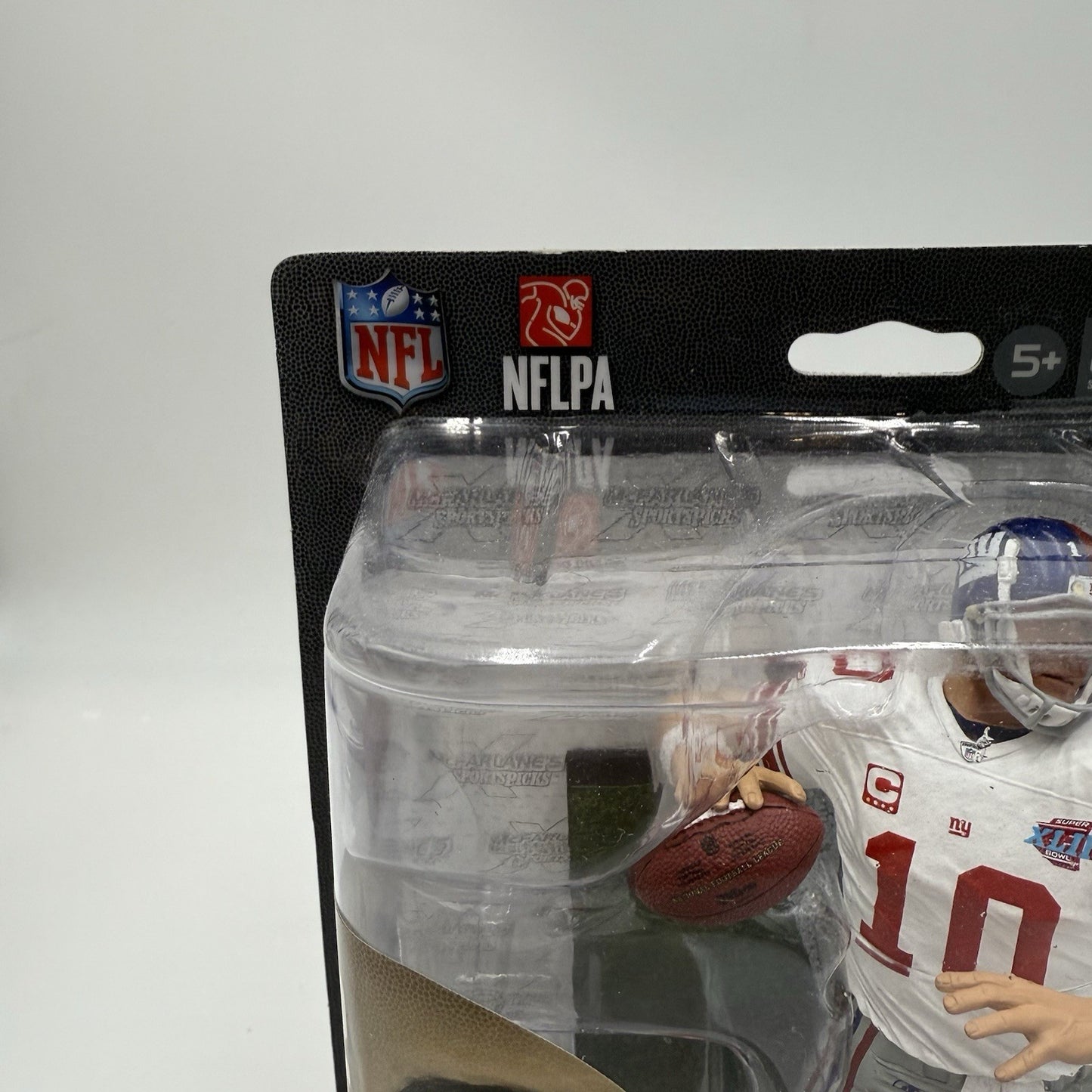 2014 McFarlane NFL New York Giants Eli Manning Super Bowl Action Figurine