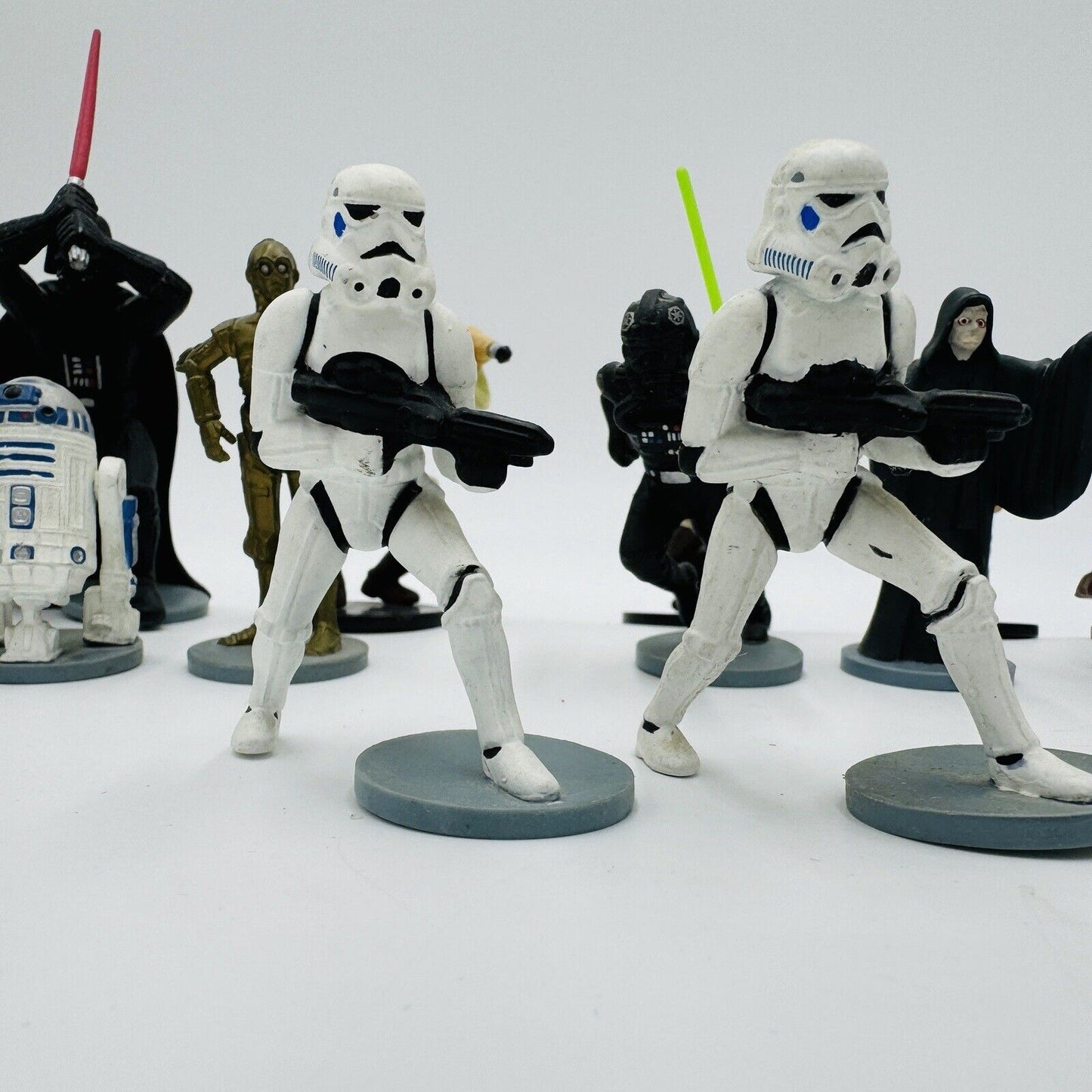 Vintage Applause Star Wars Figurines with Stand 1999 Lot 22 Pieces