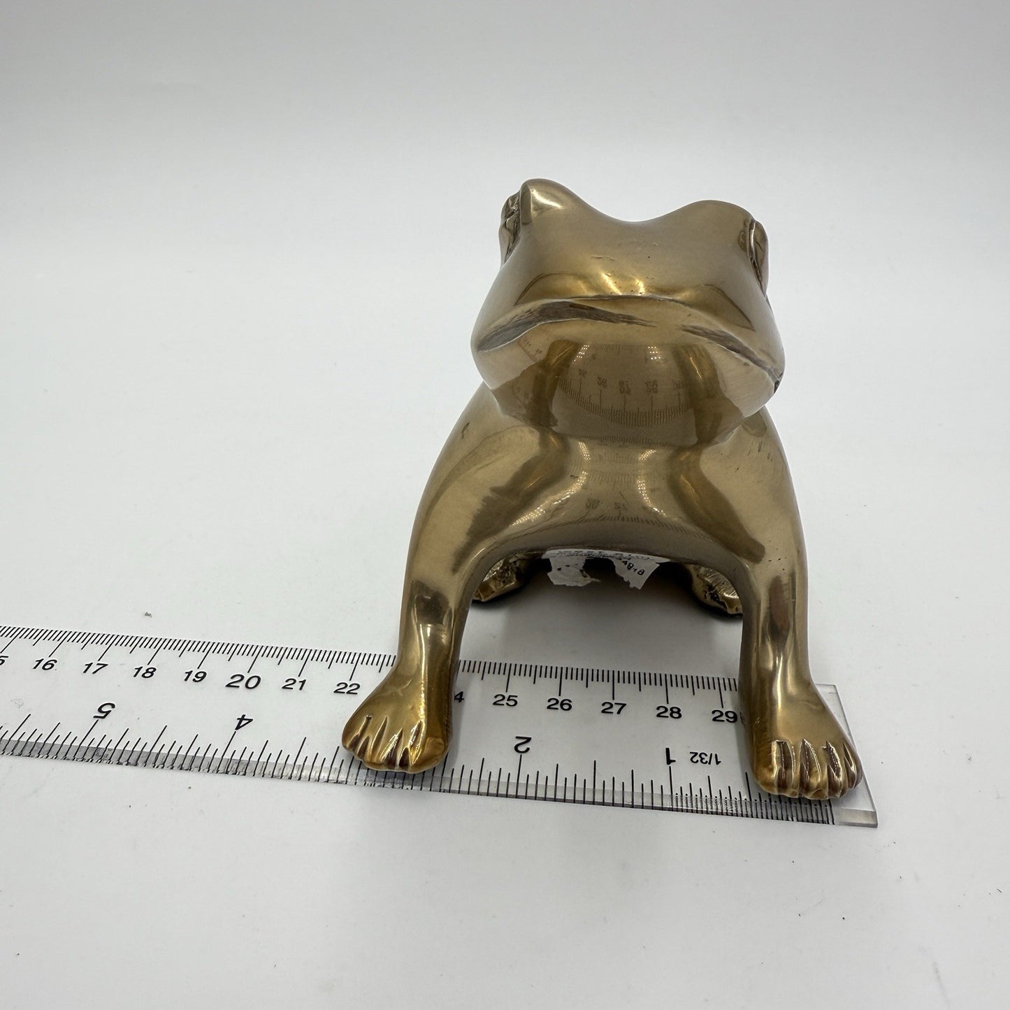 West Elm Brass Frog Figurine Home Decor Collection 3”x4” Decorative India