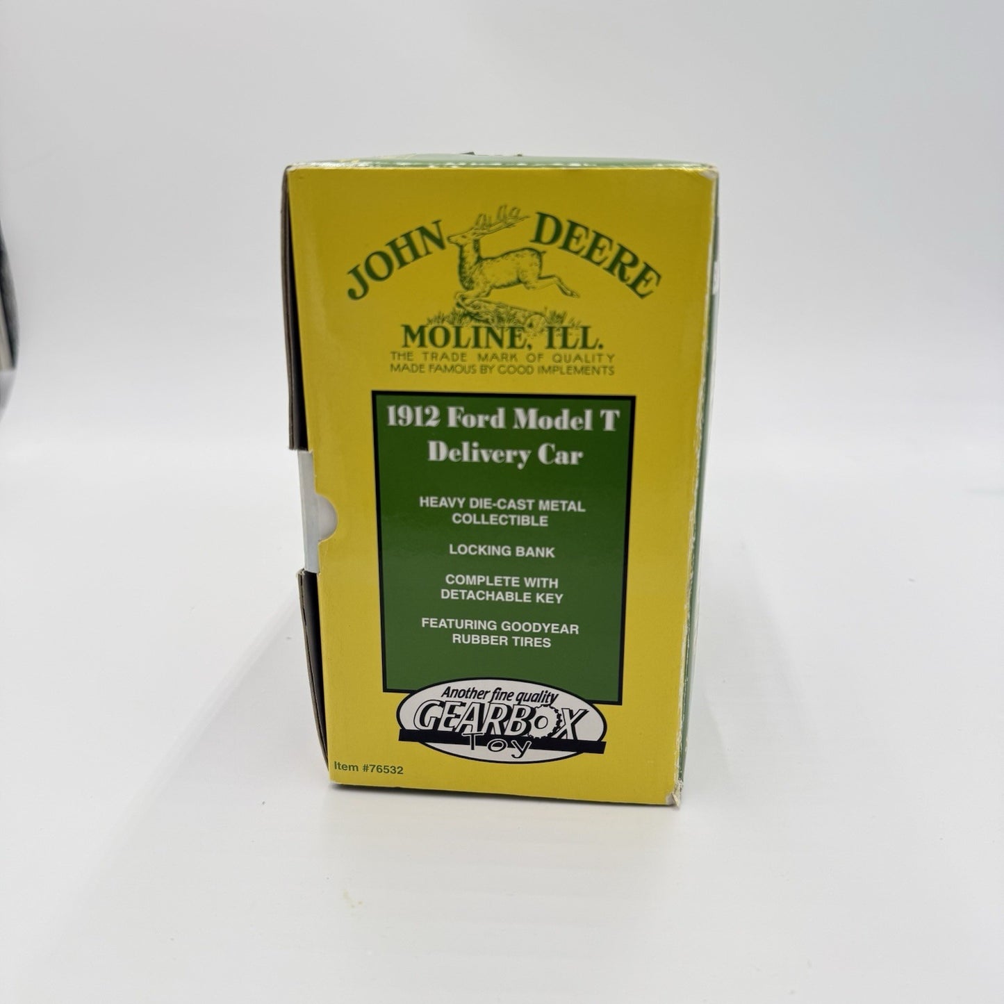 Vintage John Deere 1912 Model T Ford Coin Bank Wayne Gas Pump Limited Edition