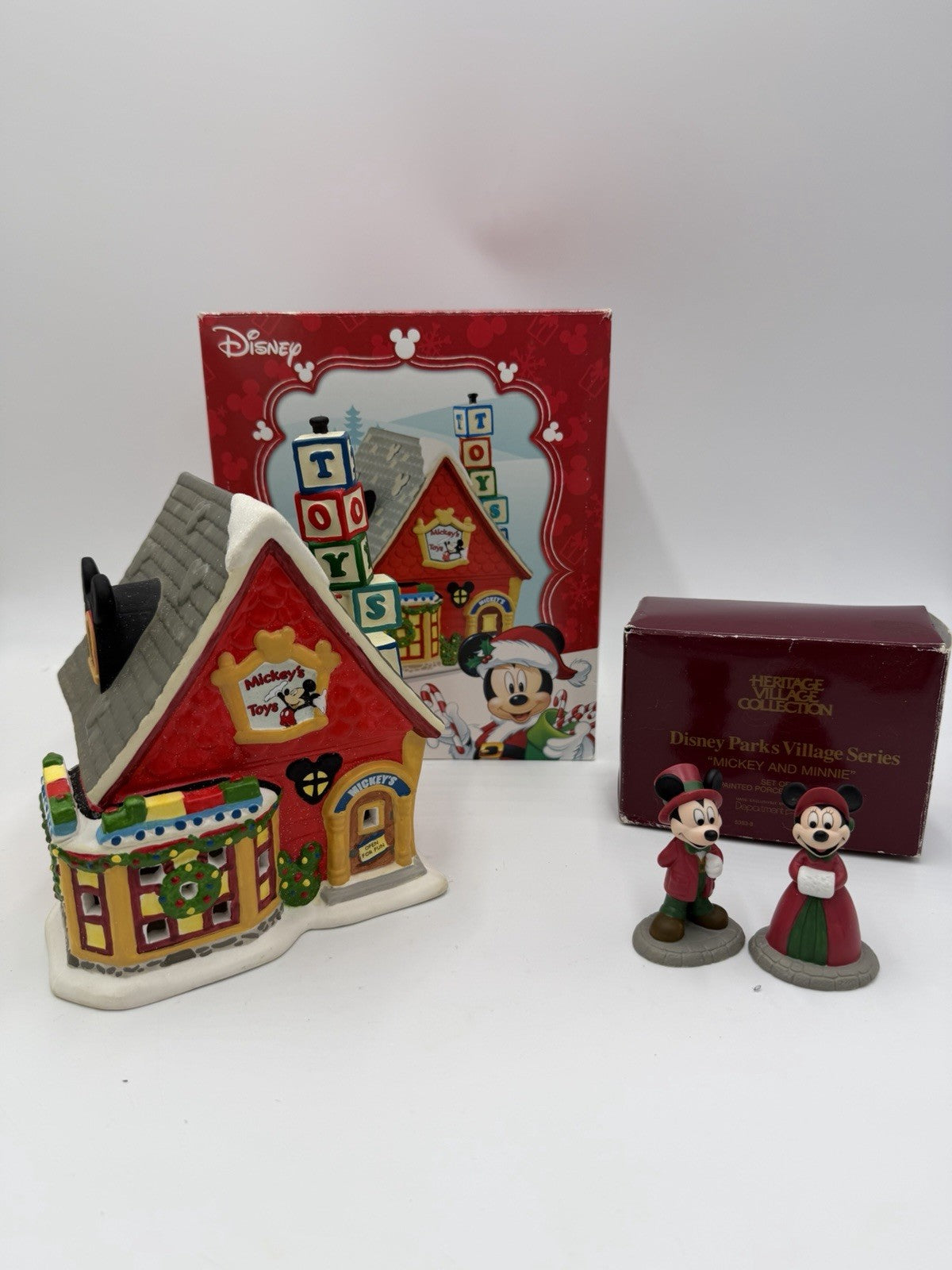 Department 56 Disney MICKEY'S TOY STORE Mickey's Merry Christmas Village