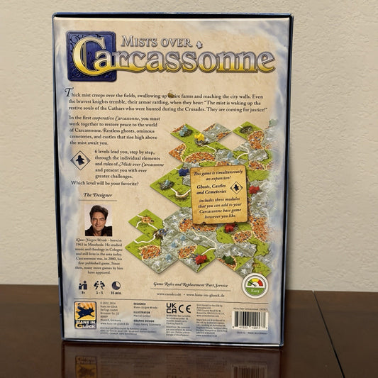 Mists Over Carcassonne Cooperative Board Game with Expansion by Hans im Glück