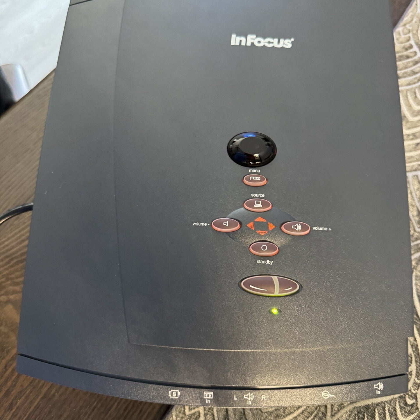 InFocus LP425Z Digital Video Projector Portable Carrying Case Working