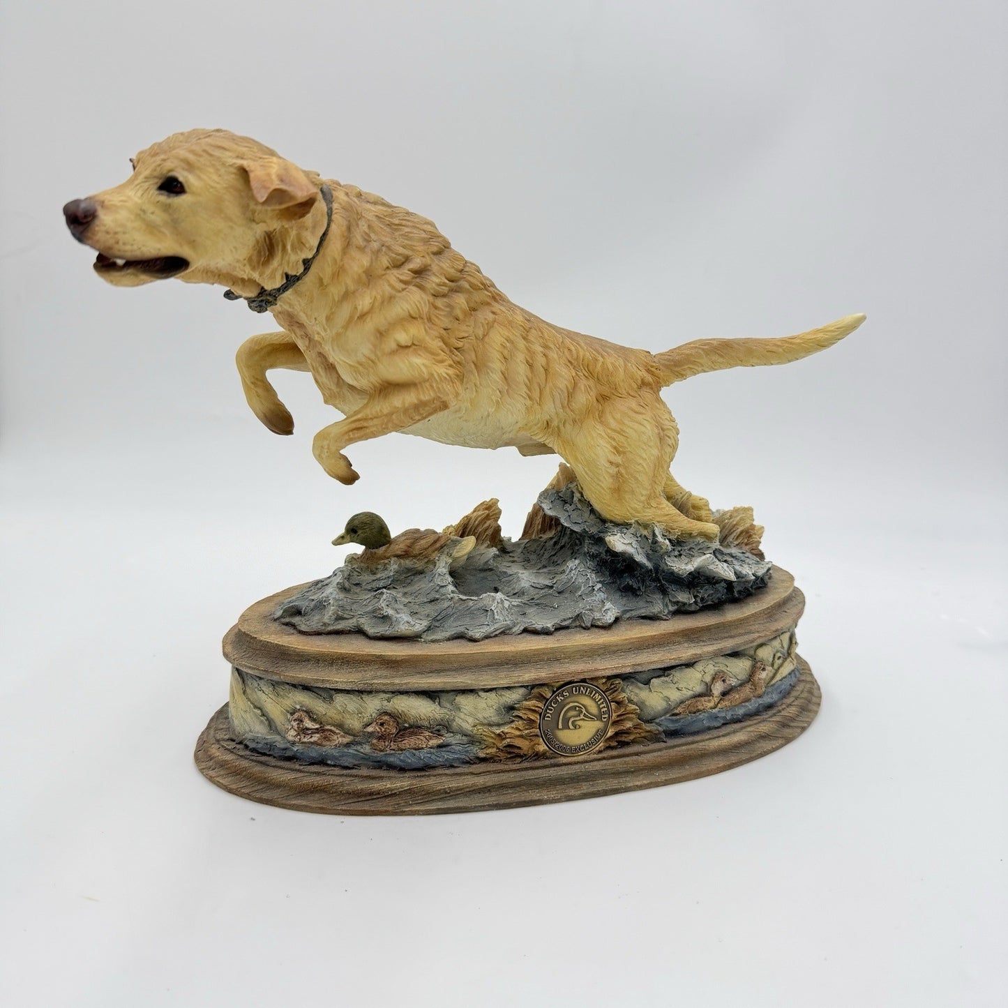 Ducks Unlimited Labrador 2005/2006 Exclusive On Your Mark signed Rare Sculpture