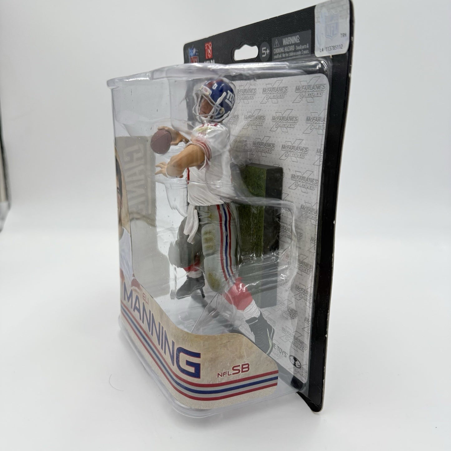 2014 McFarlane NFL New York Giants Eli Manning Super Bowl Action Figurine