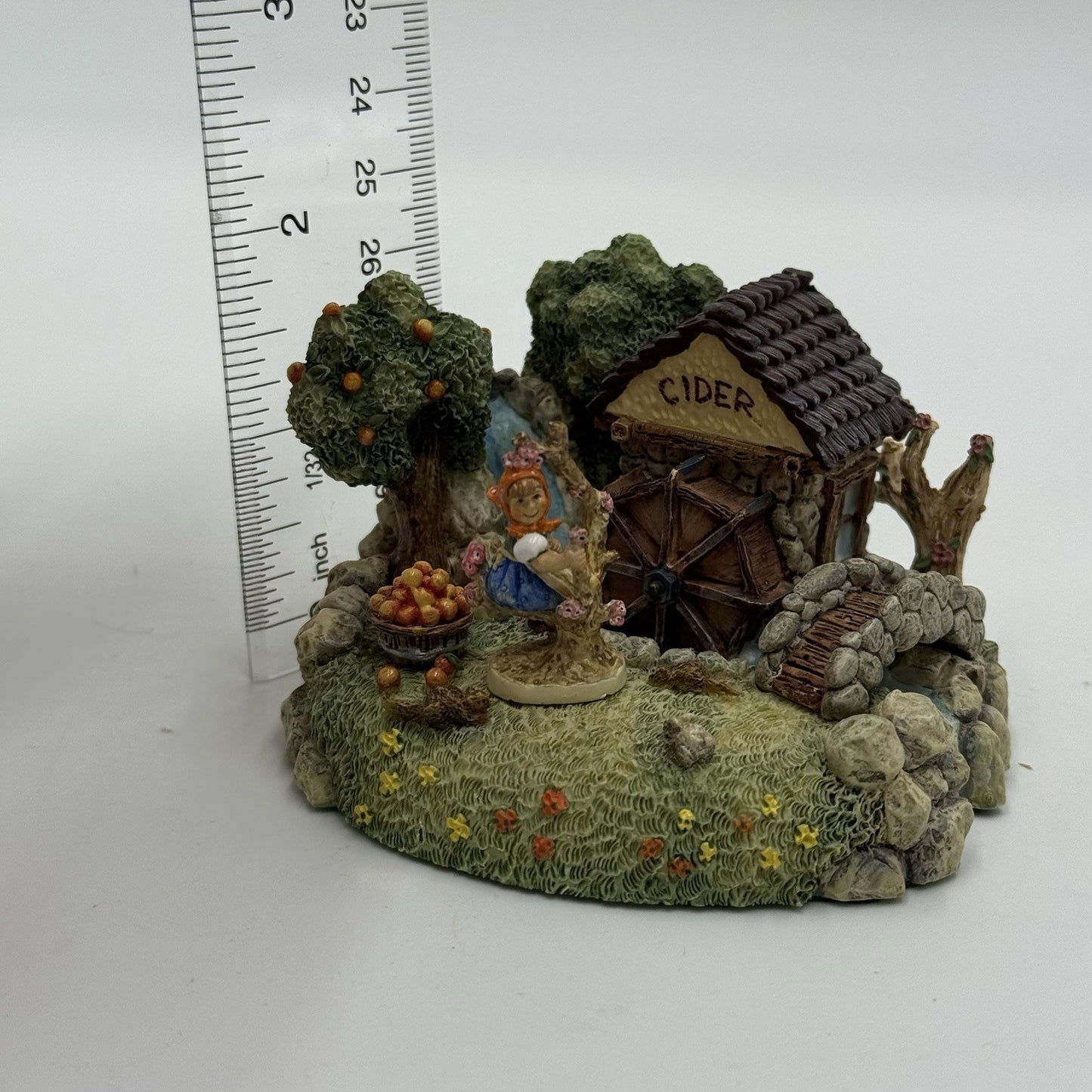 The Danbury Mint Apple Tree Girl Hummel Goebel Miniature 1” Figurines