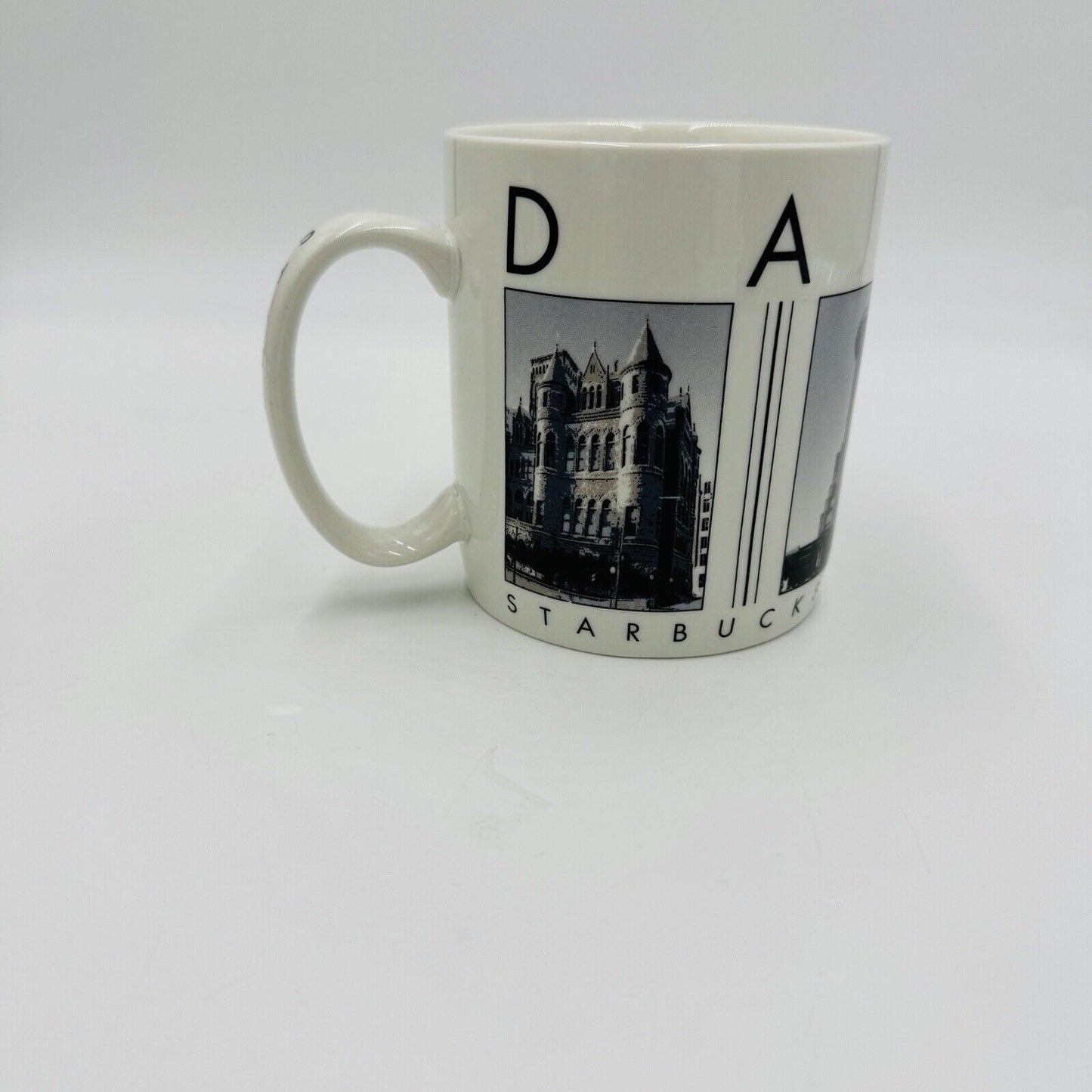 Starbucks Coffee Mug "Dallas" 2005" Barista - City Scenes - Beautiful! Fast Ship