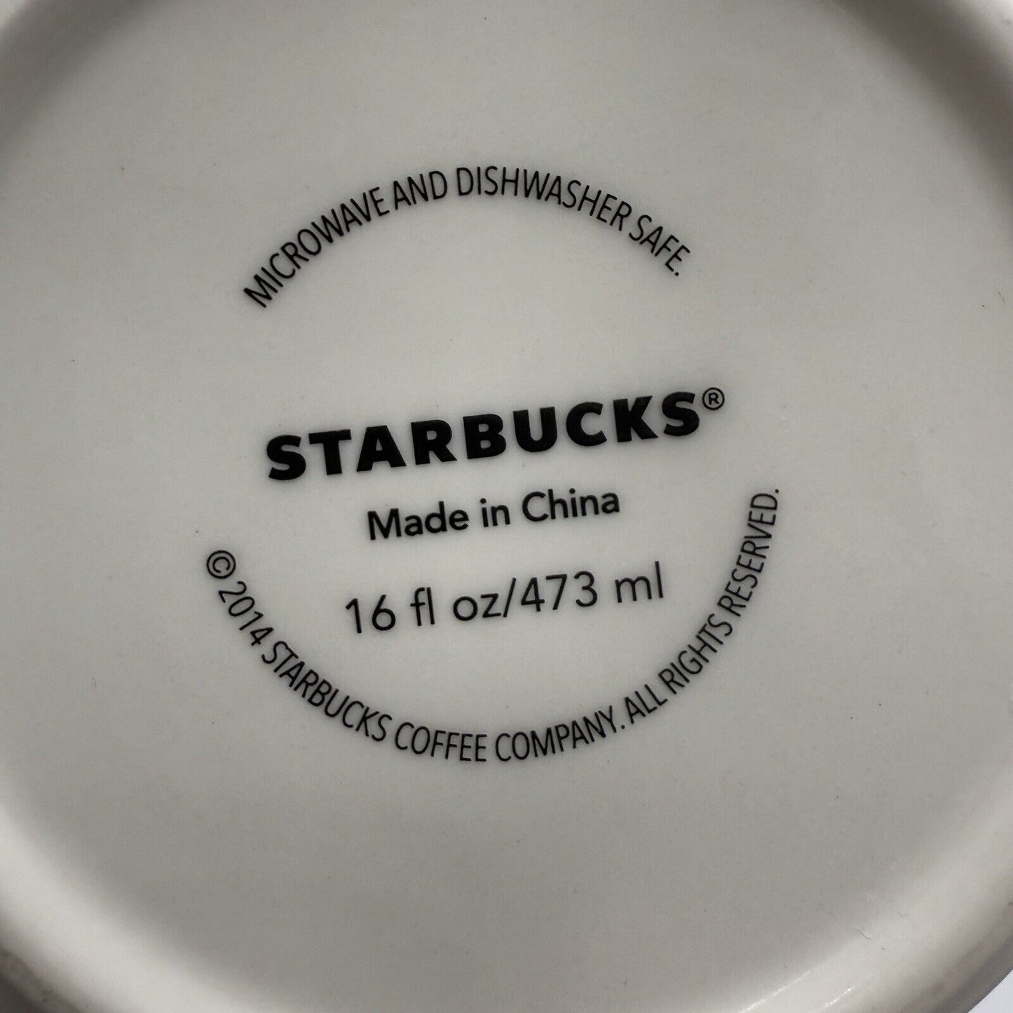 Starbucks Mug BANGKOK 16 oz. Thailand Collector series Ceramic Coffee 2014