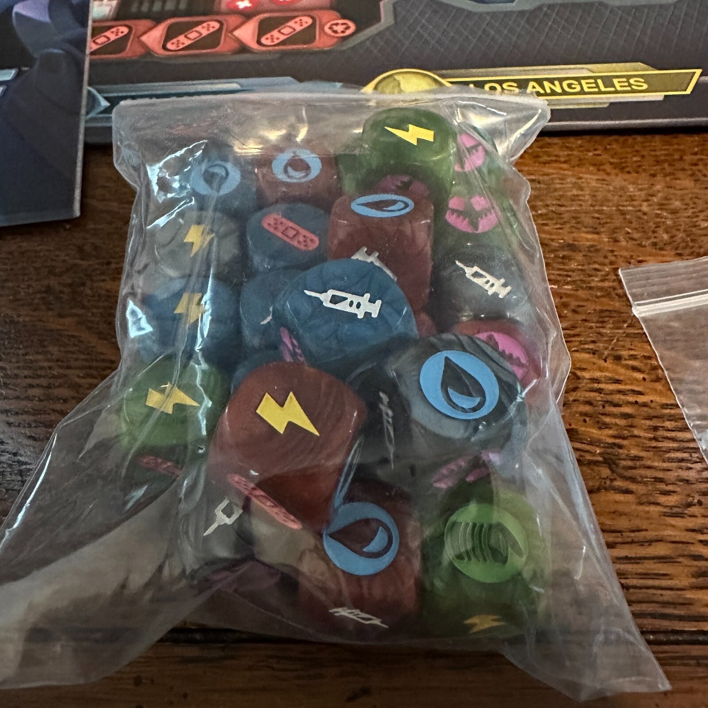 Zman Rapid Response Pandemic Board Game Cooperative Complete Game Custom Dice