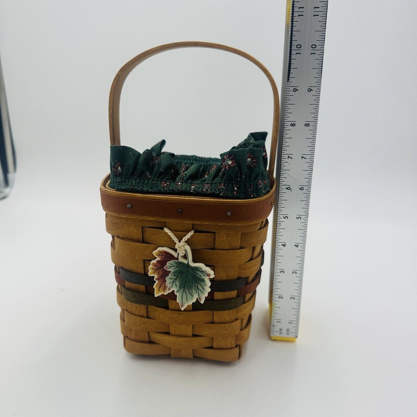 Longaberger 1992 Shades Of Autumn Bittersweet Basket #10804 w/ Liner & Protector