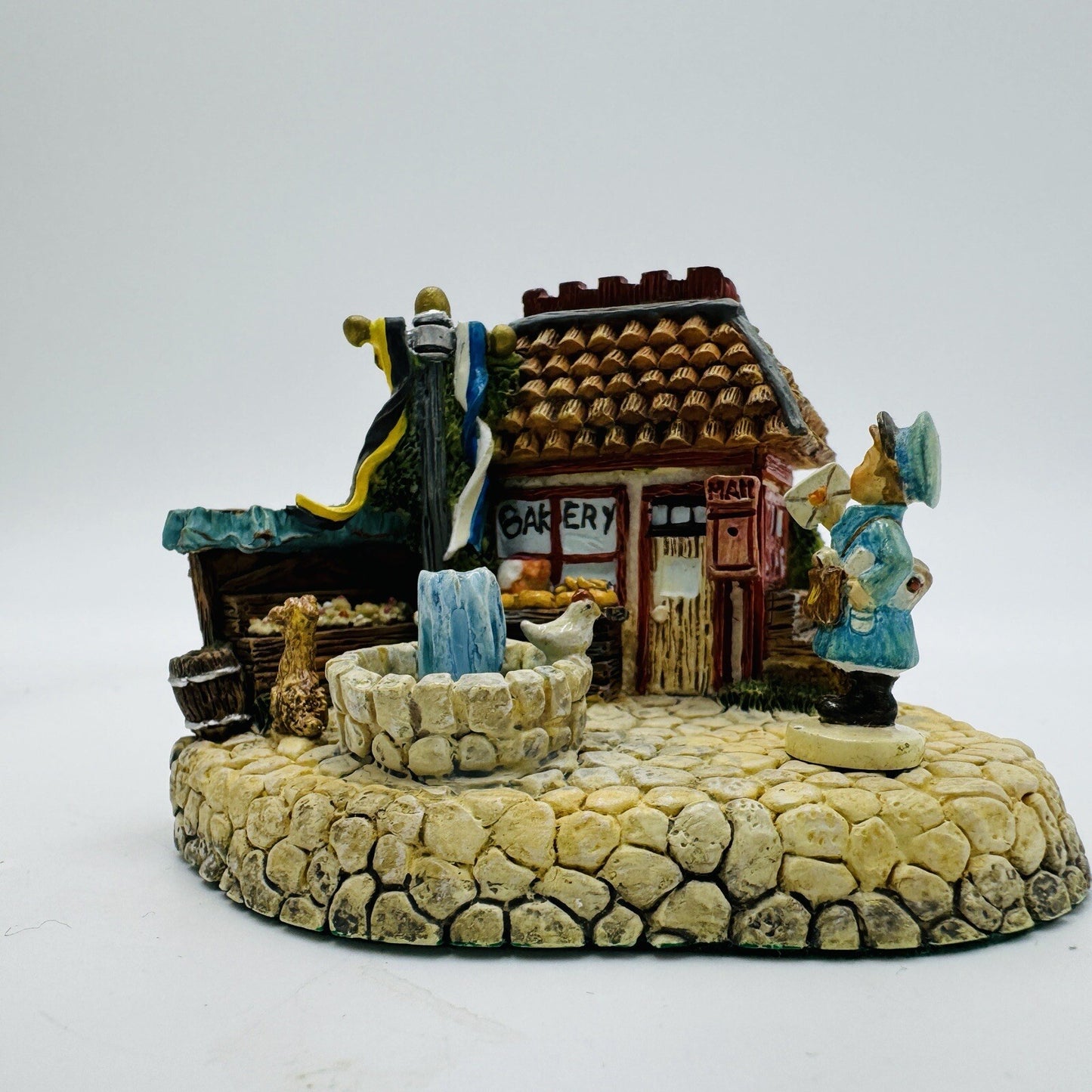 The Danbury Mint Hummel Goebel Miniature Figurine Postman 295-P Rare Set