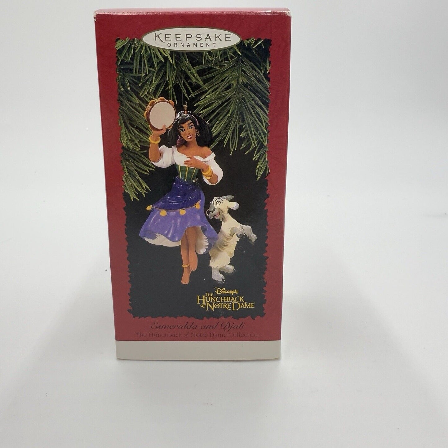 Hallmark Keepsake Esmeralda And Djali The Hunchback Of Notre Dame Ornament 1996