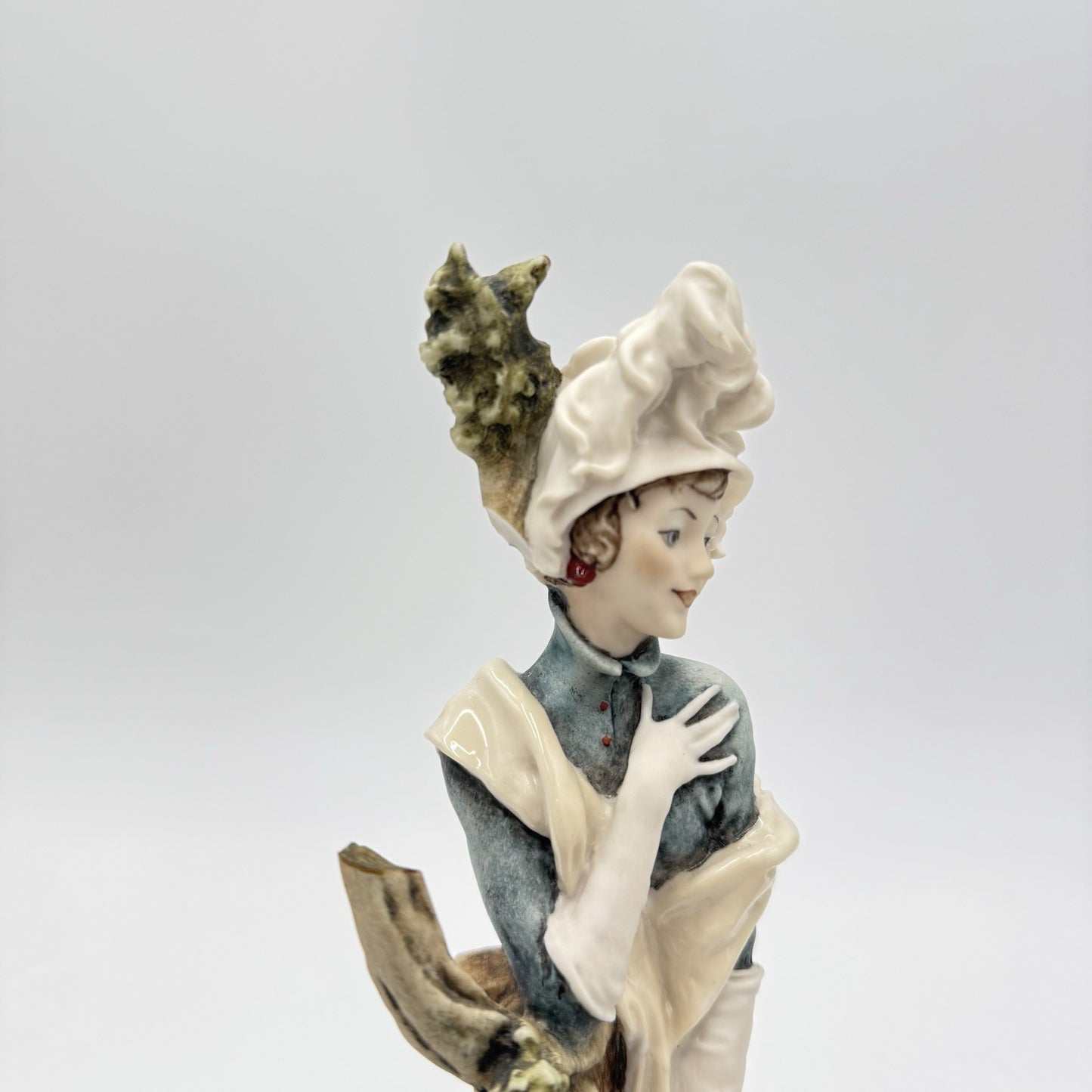 Giuseppe Armani Italy Gloria With Little Dog (Broken Branch)Sculpture 1993 Rare