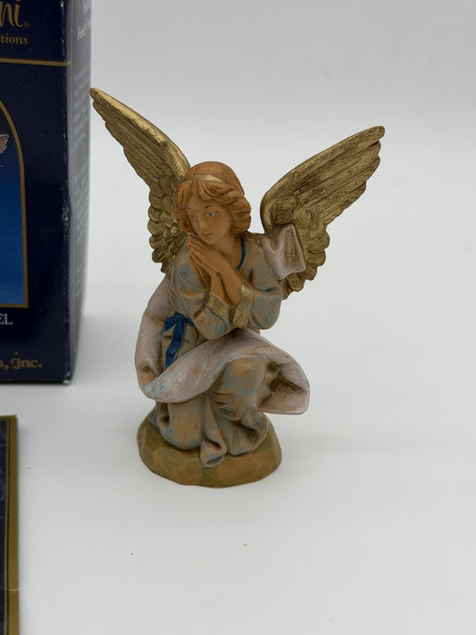 Fontanini Italy Heirloom Nativity The Kneeling Angel 4” Vintage Figurine