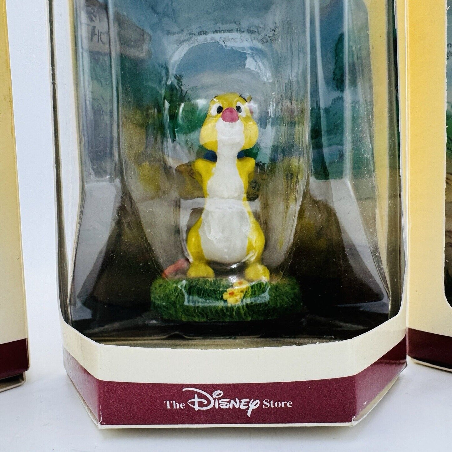 Disney Tiny Kingdom Winnie The Pooh Figurines Miniatures Box Lot 4 Pieces
