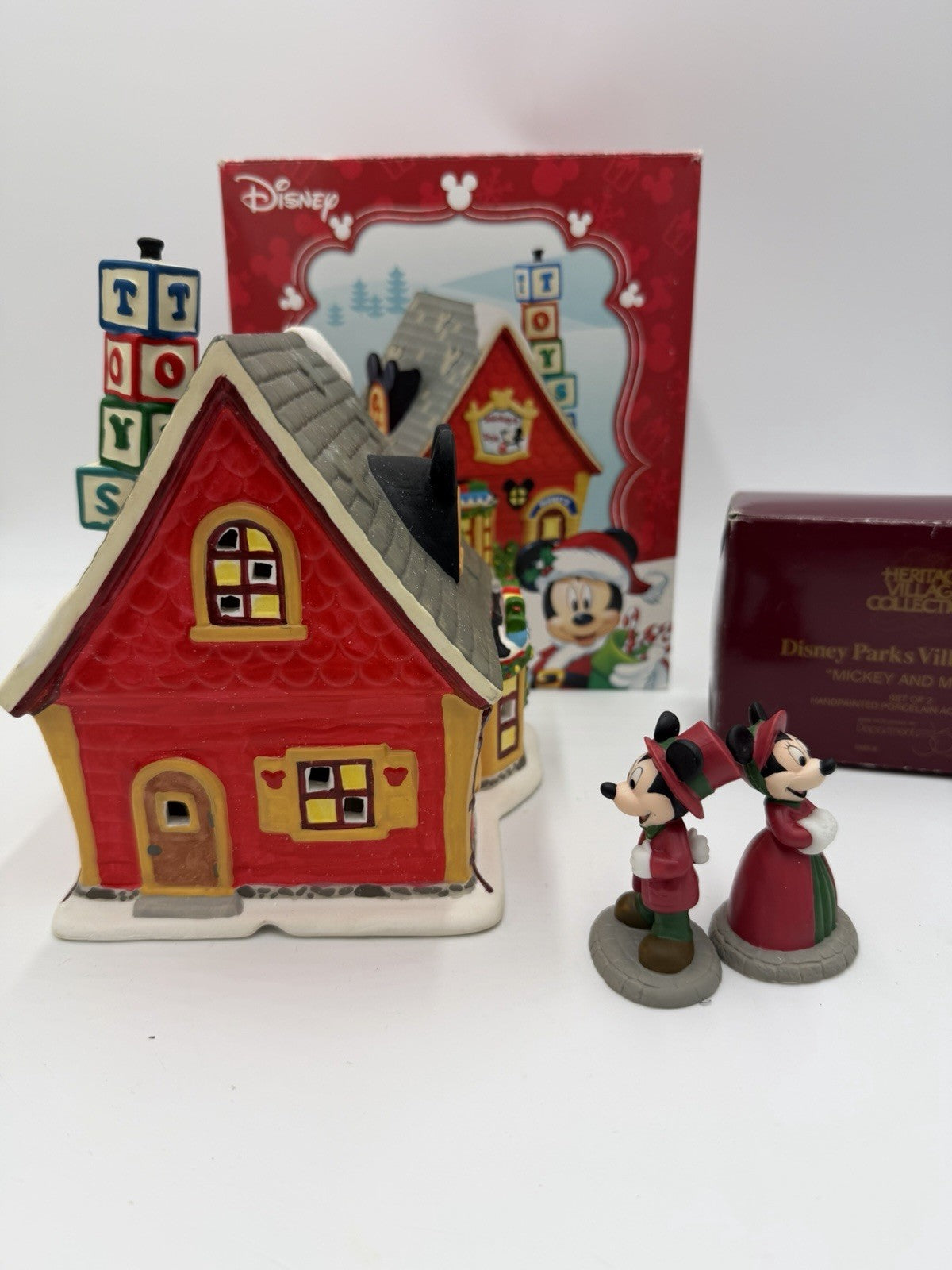 Department 56 Disney MICKEY'S TOY STORE Mickey's Merry Christmas Village