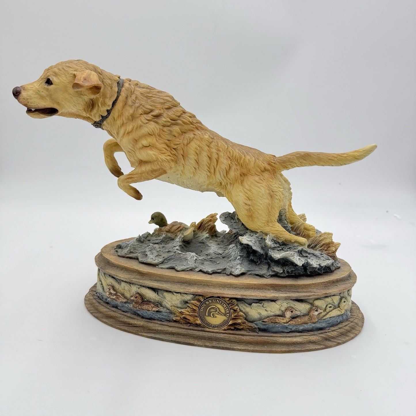 Ducks Unlimited Labrador 2005/2006 Exclusive On Your Mark signed Rare Sculpture