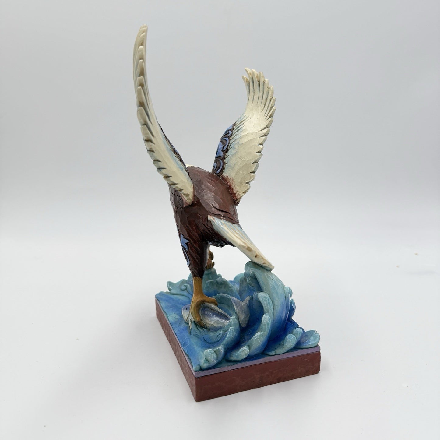 Jim Shore Heartwood Creek Bald Eagle Figurine 9” You Have The Strength To Soar