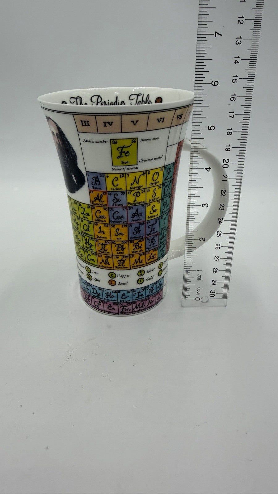 Dunnon Porcelain England The Periodic Table Coffee Mug By Jane Goodwin