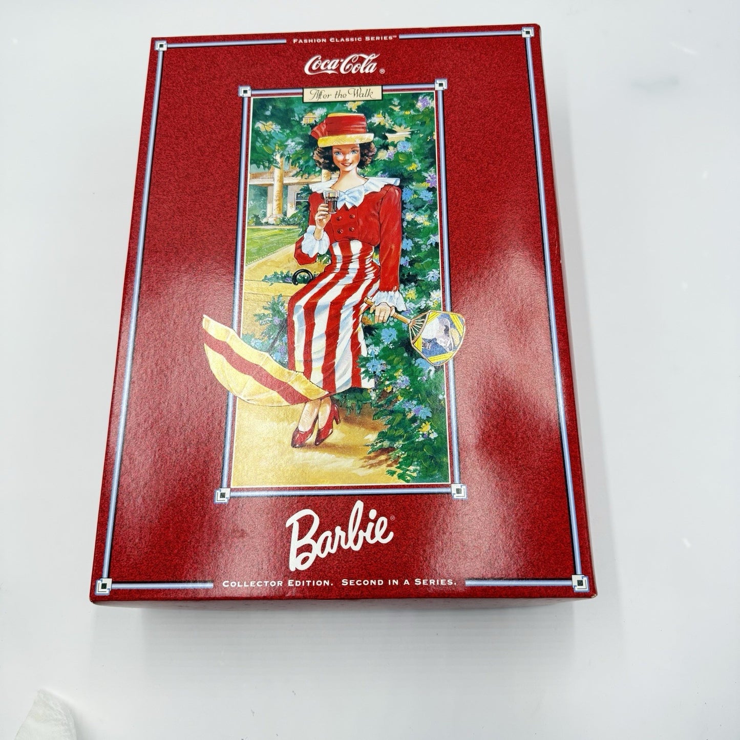 Vintage Barbie Mattel Coca-cola After The Walk Doll 2nd In A Serie Collector Edi