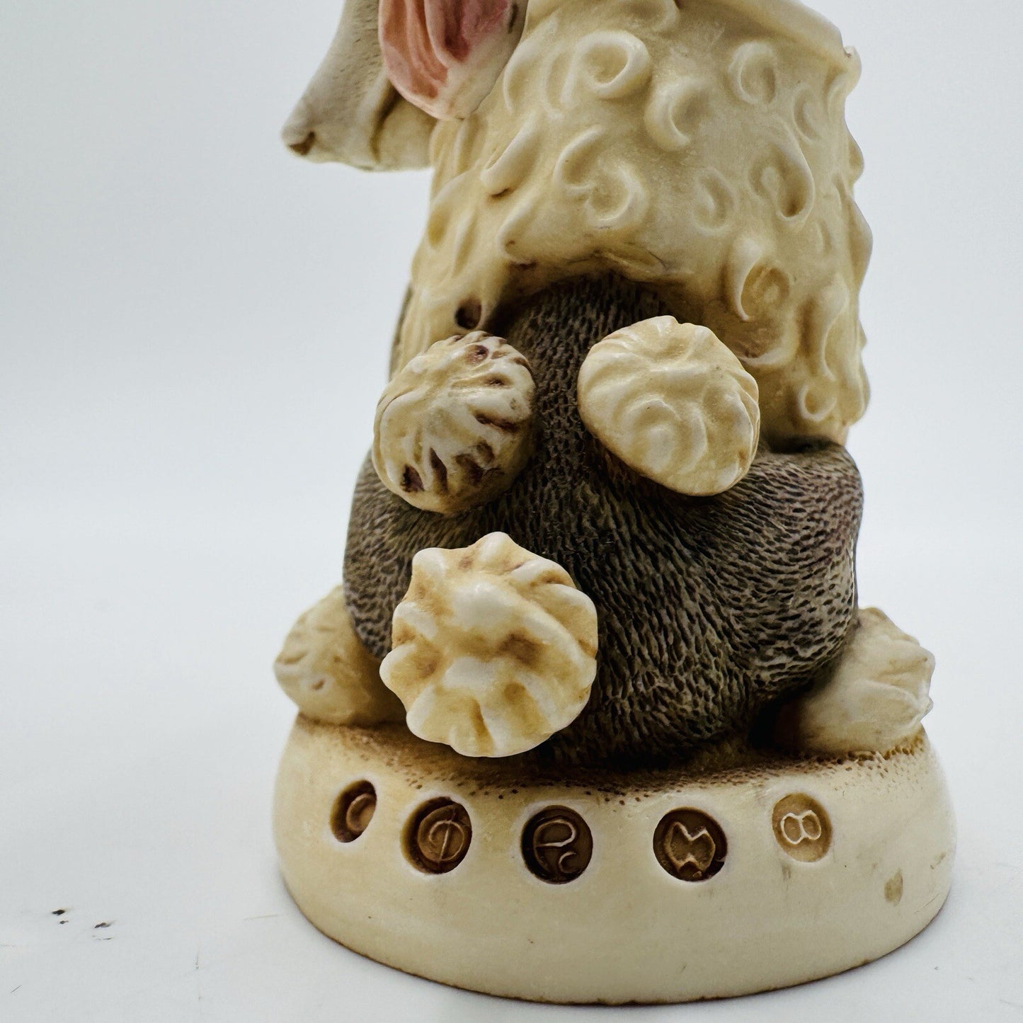 Harmony Kingdom BEAU BRUMMELL Poodle 2.5in Treasure Jest Figurine Vintage