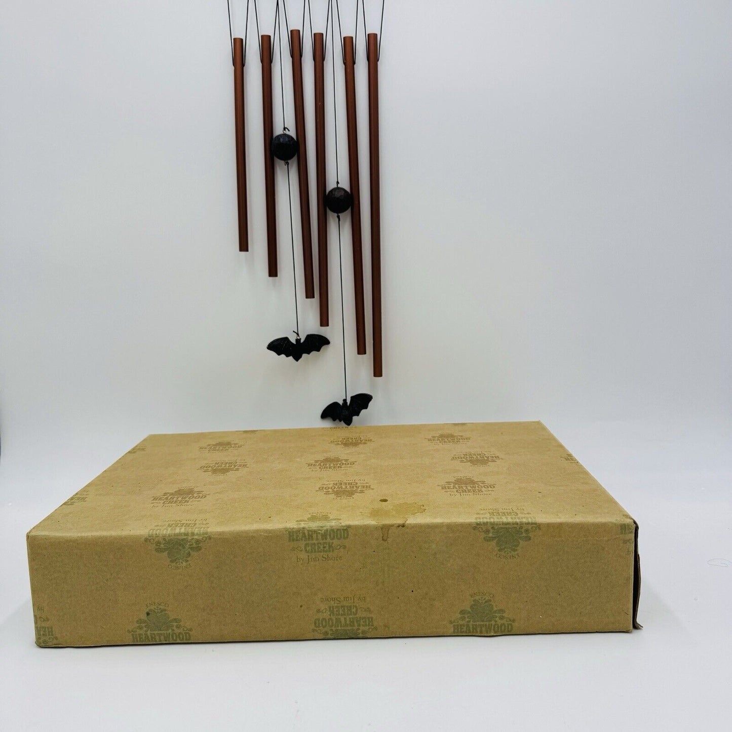 Jim Shore Heartwood Creek Witch Wind Chime Halloween Figurine Rare 2006