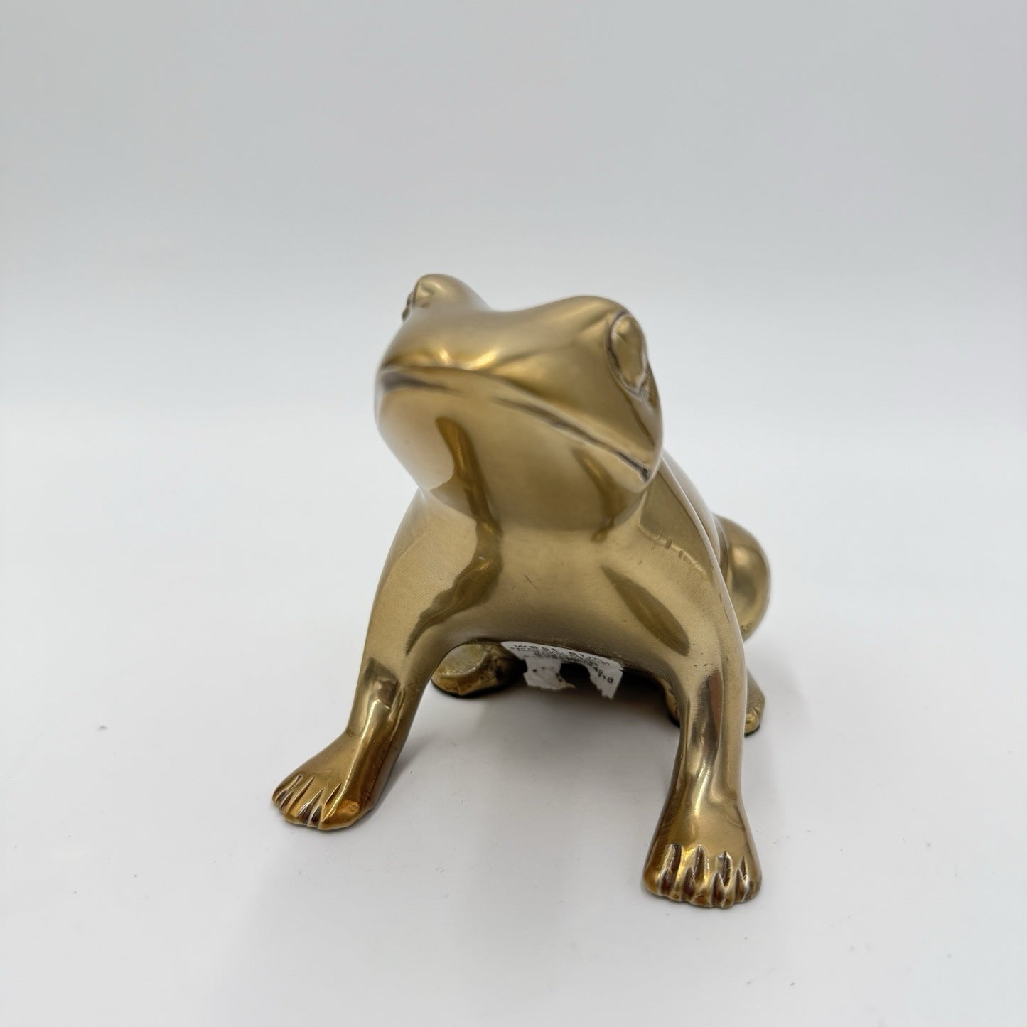 West Elm Brass Frog Figurine Home Decor Collection 3”x4” Decorative India