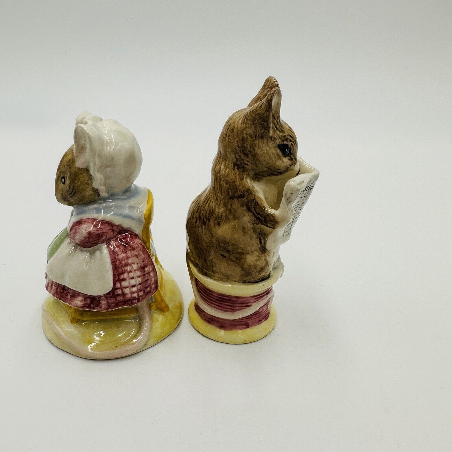 Royal Albert The Old Woman Who Lived In A Shoe an Tailor of Gloucester Figurines